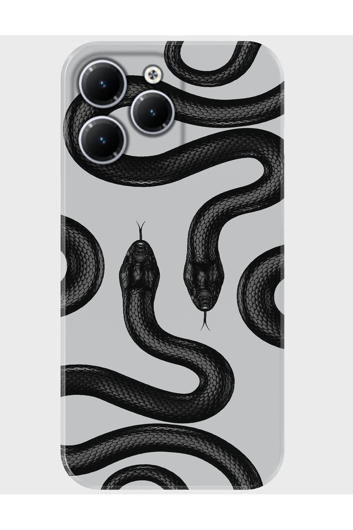 Activist INFINIX Hot 40 Pro Kılıf Desenli Baskılı Kamera Korumalı Silikon - griyılan