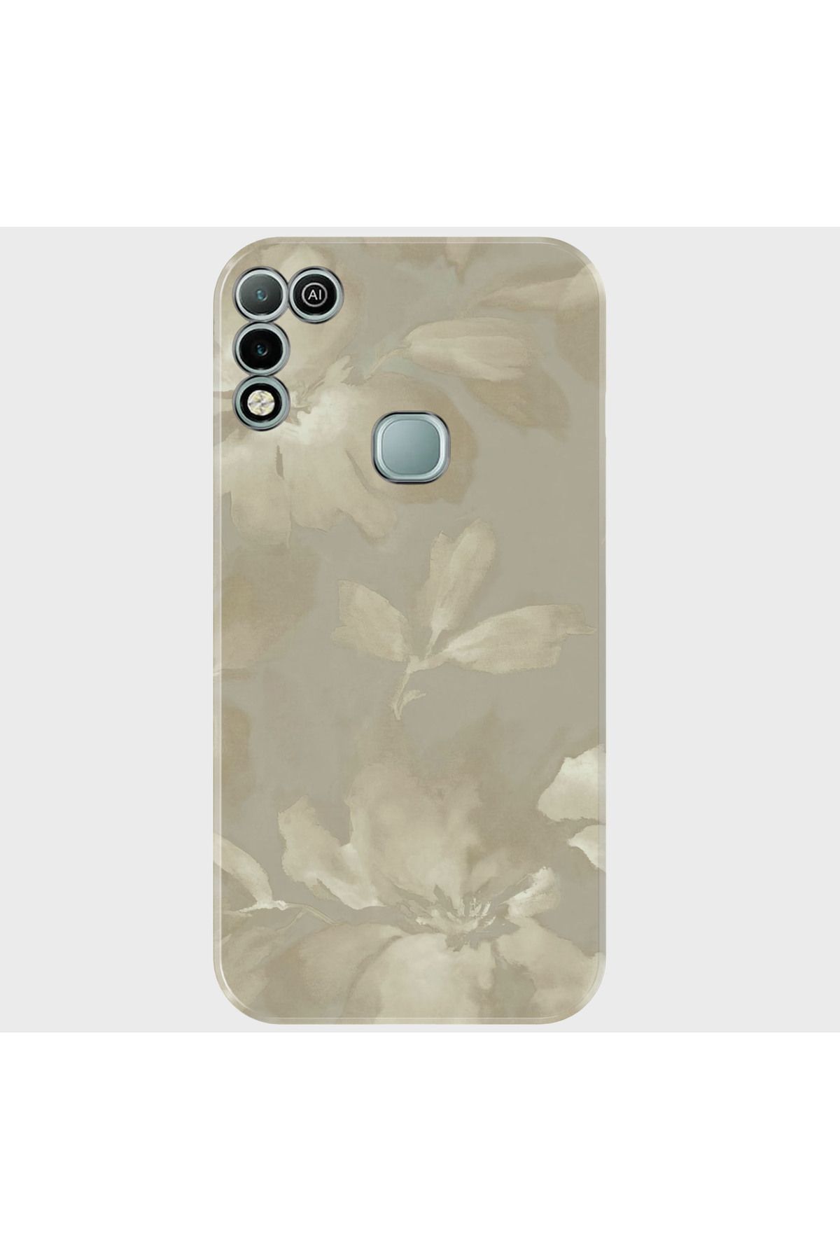 Activist INFINIX Hot 10 play Uyumlu Kılıf Desenli Baskılı Kamera Korumalı Silikon - beyazbotanik