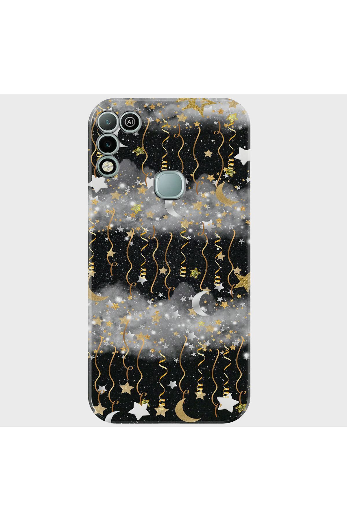 Activist INFINIX Hot 11 play Kılıf Desenli Baskılı Kamera Korumalı Silikon - altınbulut