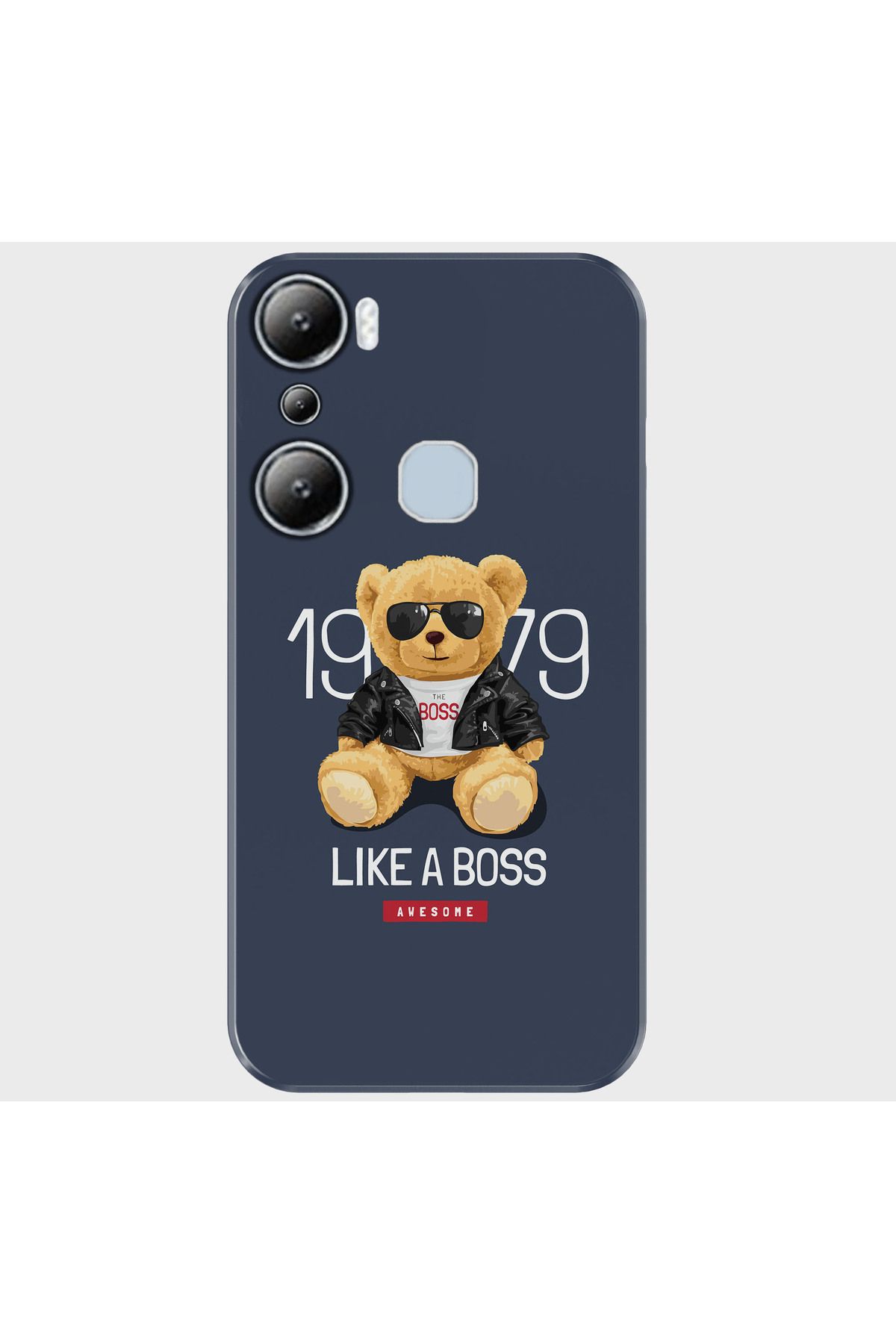 Activist INFINIX Hot 20 Play Kılıf Baskılı Silikon ve Telefon Tutucu - likeaboss