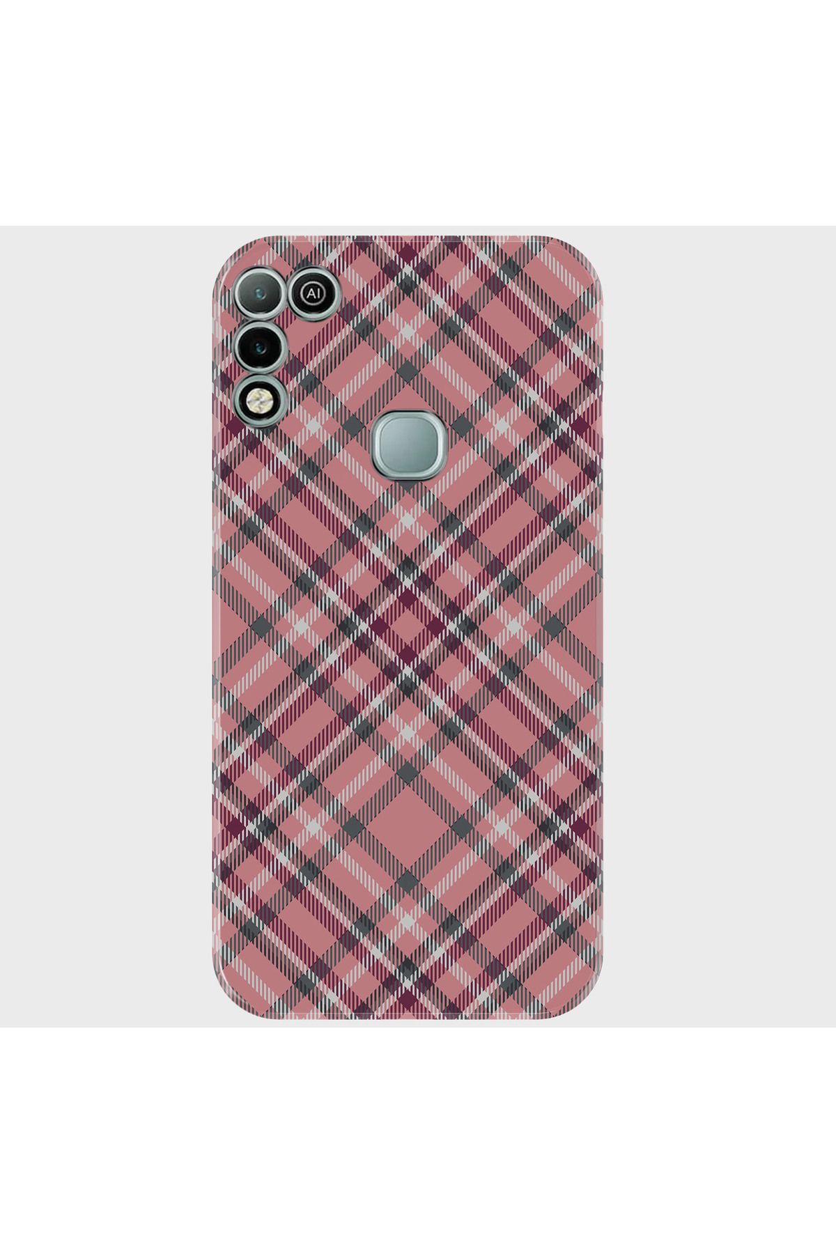 Activist INFINIX Hot 10 play Kılıf Baskılı Silikon ve Telefon Tutucu - ekosepembe