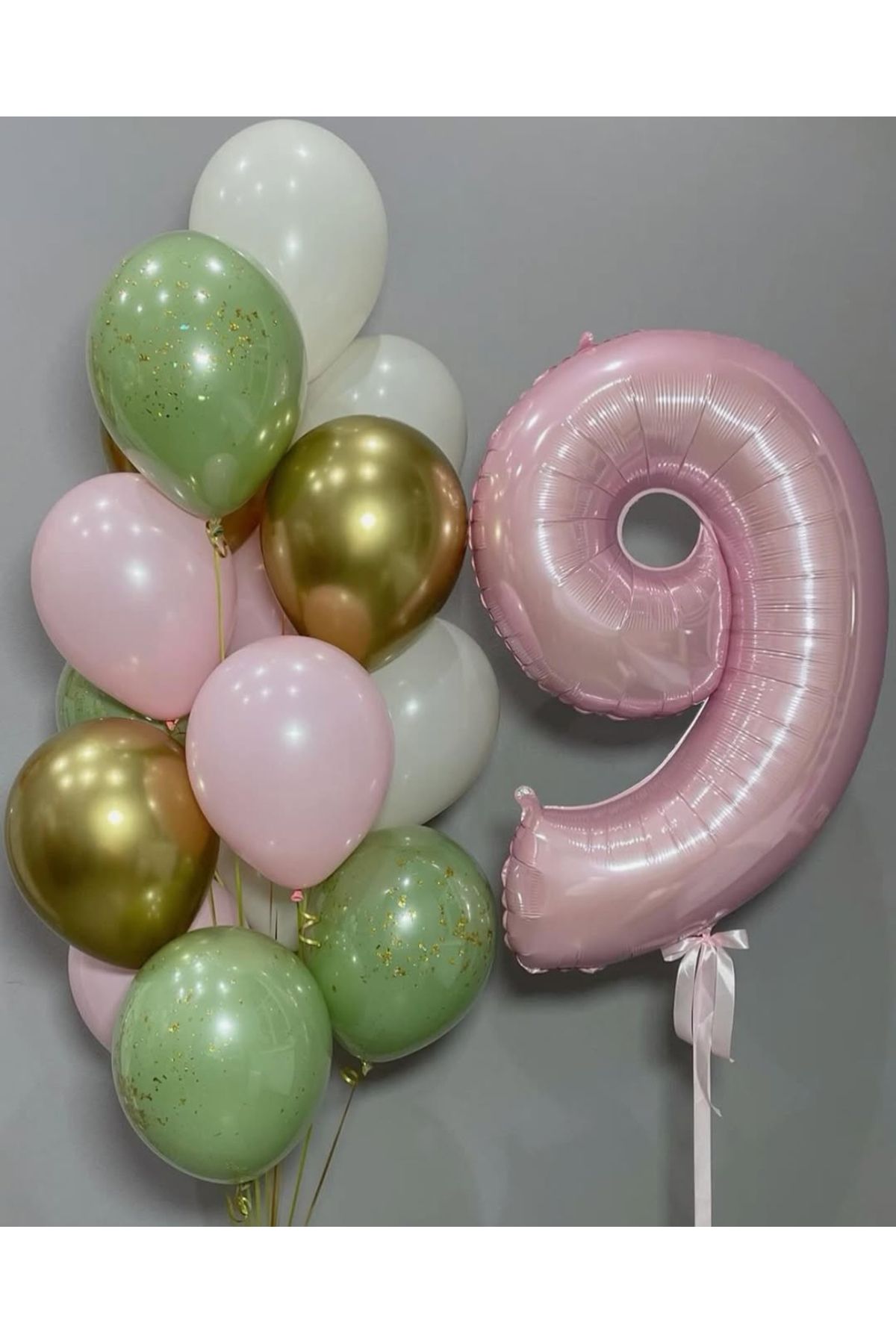 SİNDA Pembe Yeşil Doğum Günü Konsepti