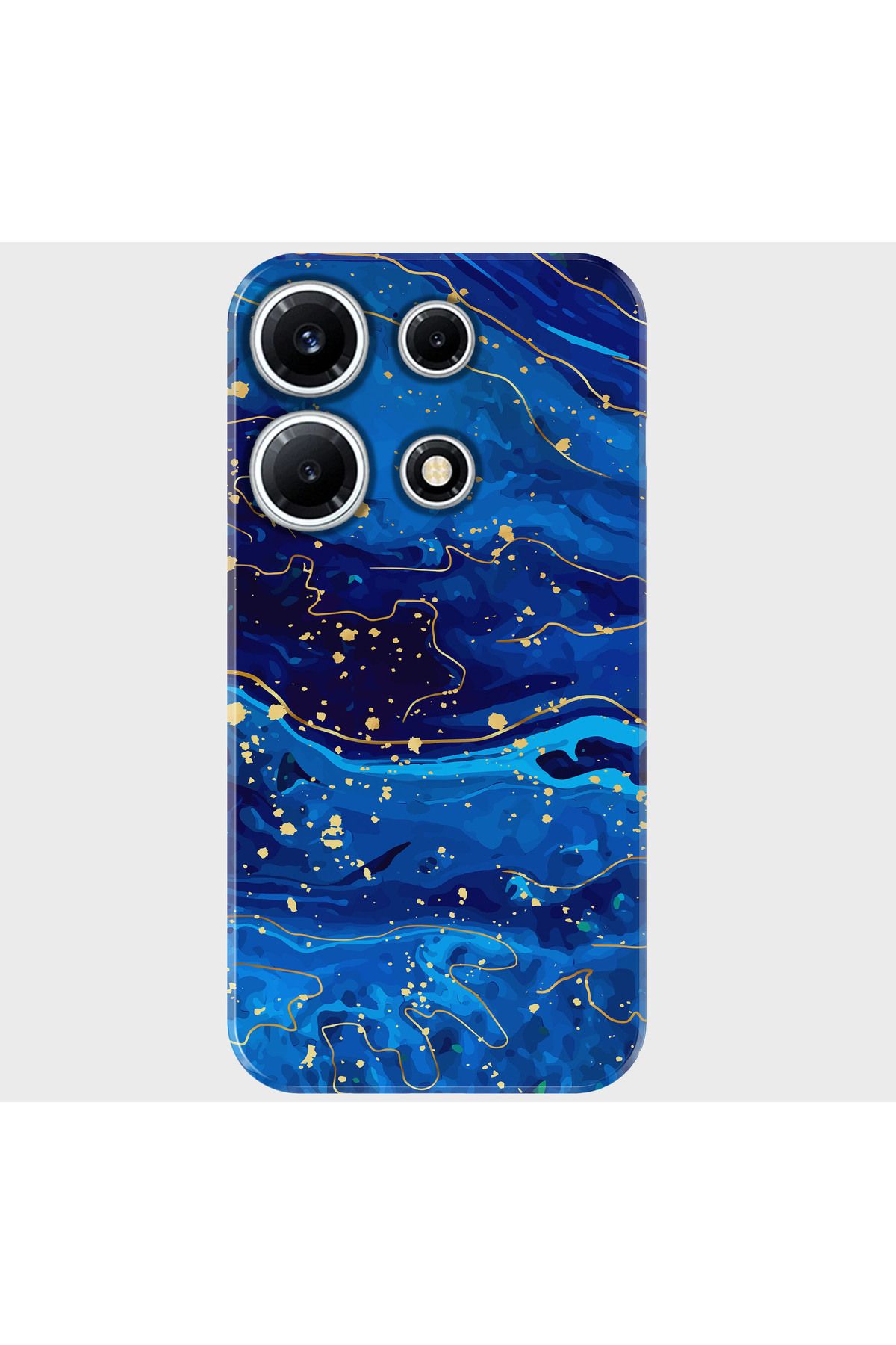 Activist INFINIX Note 30 Pro Kılıf Baskılı Silikon ve Telefon Tutucu - bluemarble