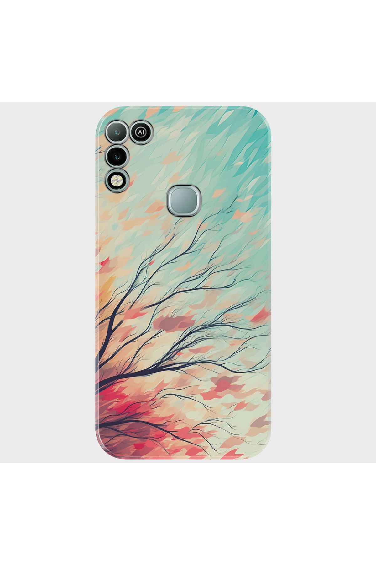 Activist INFINIX Hot 11 play Kılıf Desenli Baskılı Kamera Korumalı Silikon - autumn