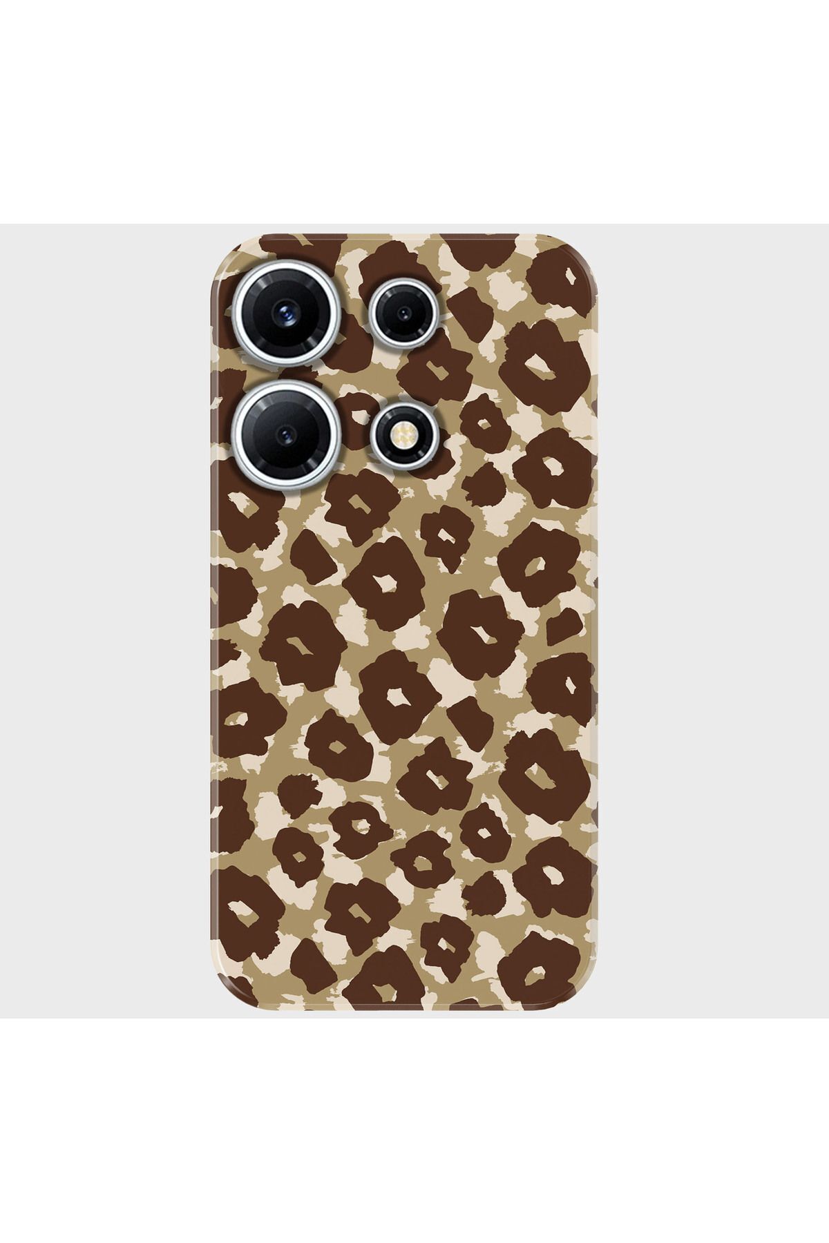 Activist INFINIX Note 30 Pro Kılıf Desenli Baskılı Silikon - kahvenoktalı