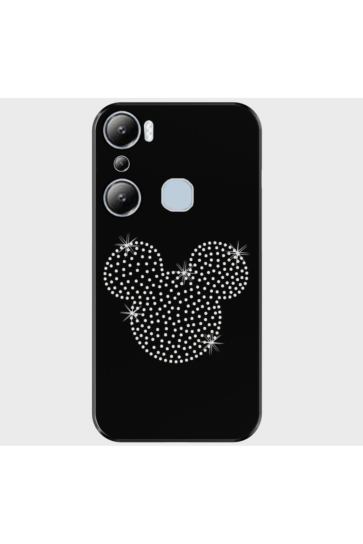 Activist INFINIX Hot 20 Play Kılıf Baskılı Silikon ve Telefon Tutucu - minymouse2