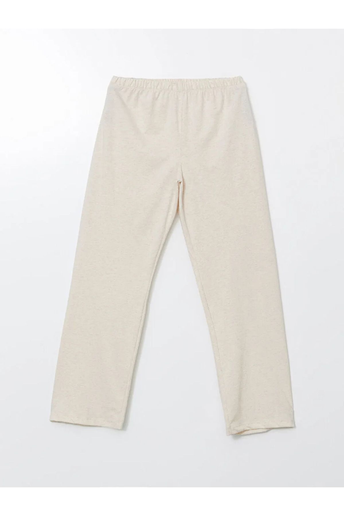LC Waikiki LCW Young Bej Beli Lastikli Kadın Pijama Altı
