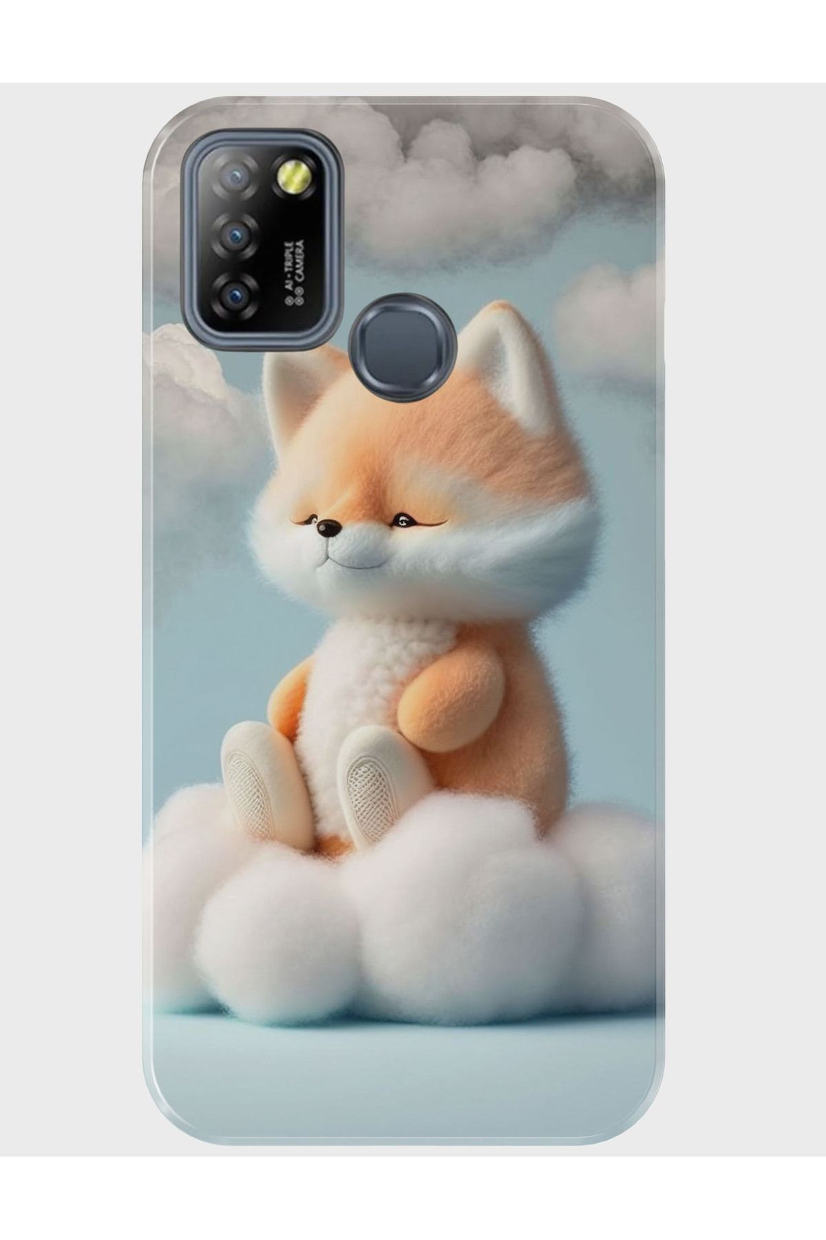 Activist INFINIX Smart 5 Kılıf Desenli Baskılı Silikon - babyfox
