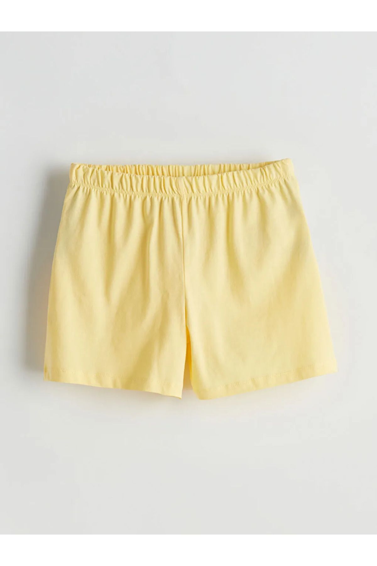 LC Waikiki LCW Young Sari Beli Lastikli Kadın Şort Pijama Altı