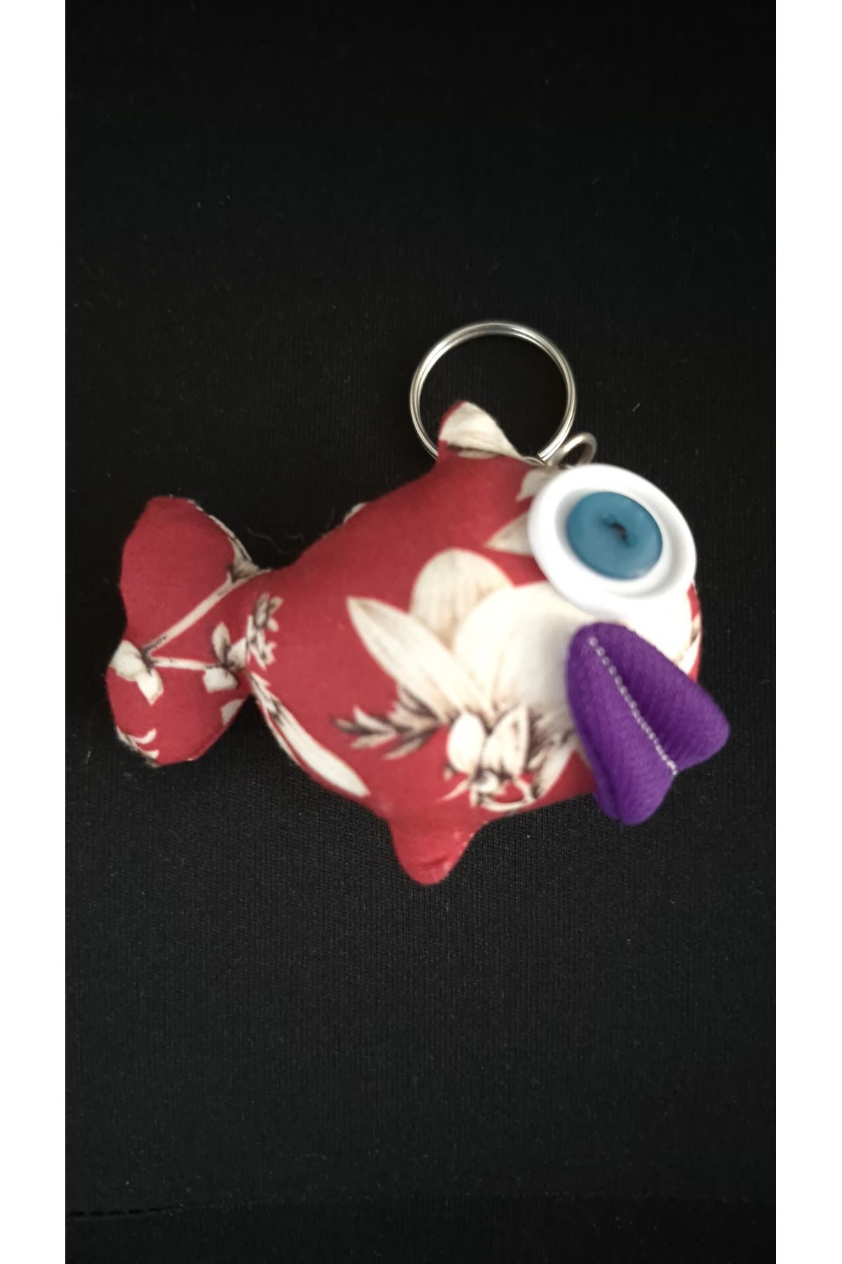 Land of Souvenir El İşi Kumaş Dokuma Anahtarlık