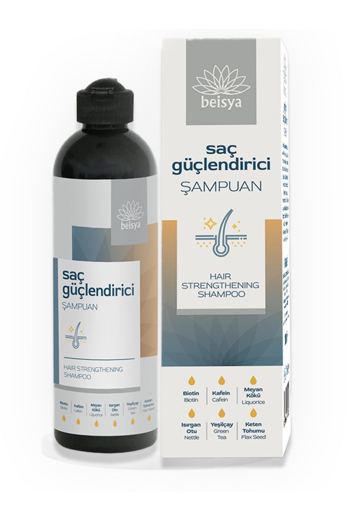Beisya Saç Güçlendirici Şampuan 400 ml