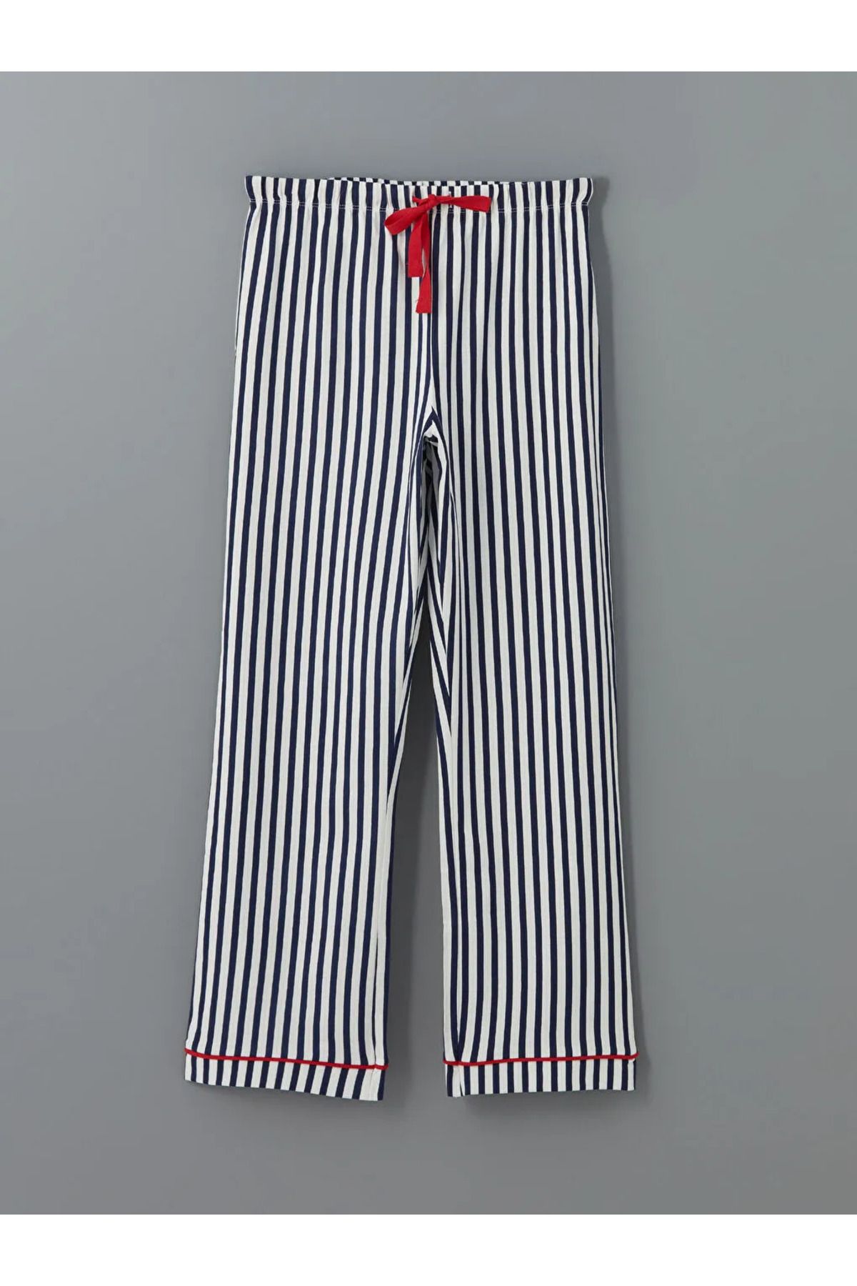 LC Waikiki LCW DREAM Lacivert Beli Lastikli Çizgili Kadın Pijama Altı