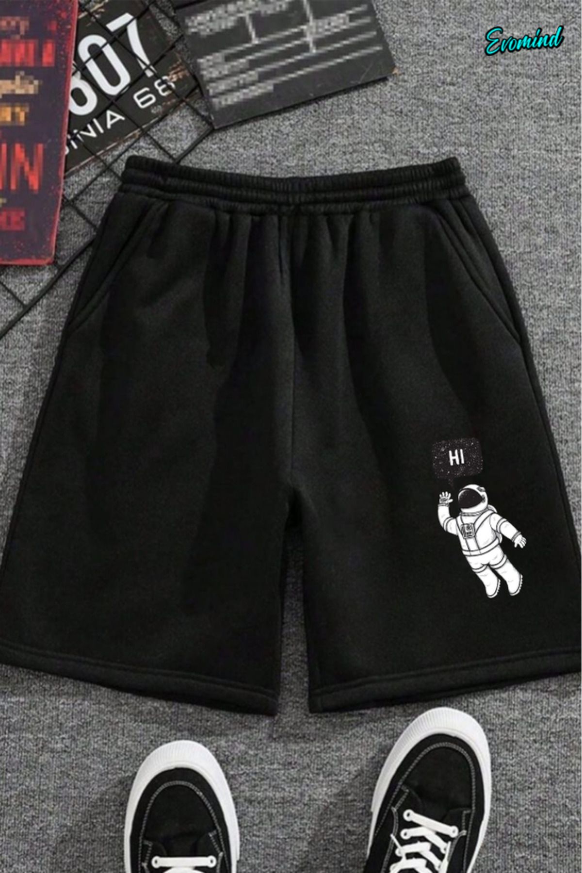 Evomind Baskılı Unisex Şort