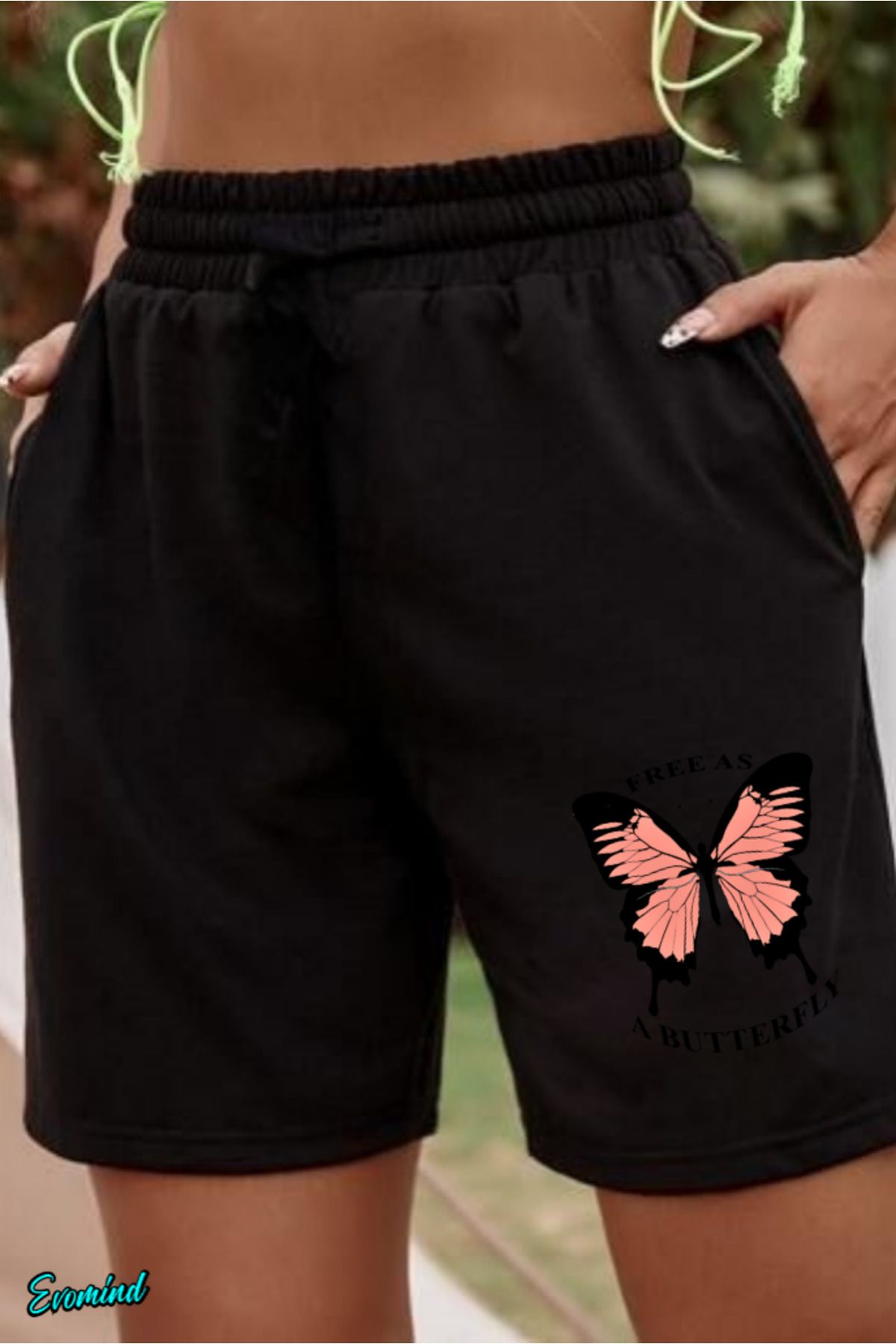 Evomind Baskılı Unisex Şort