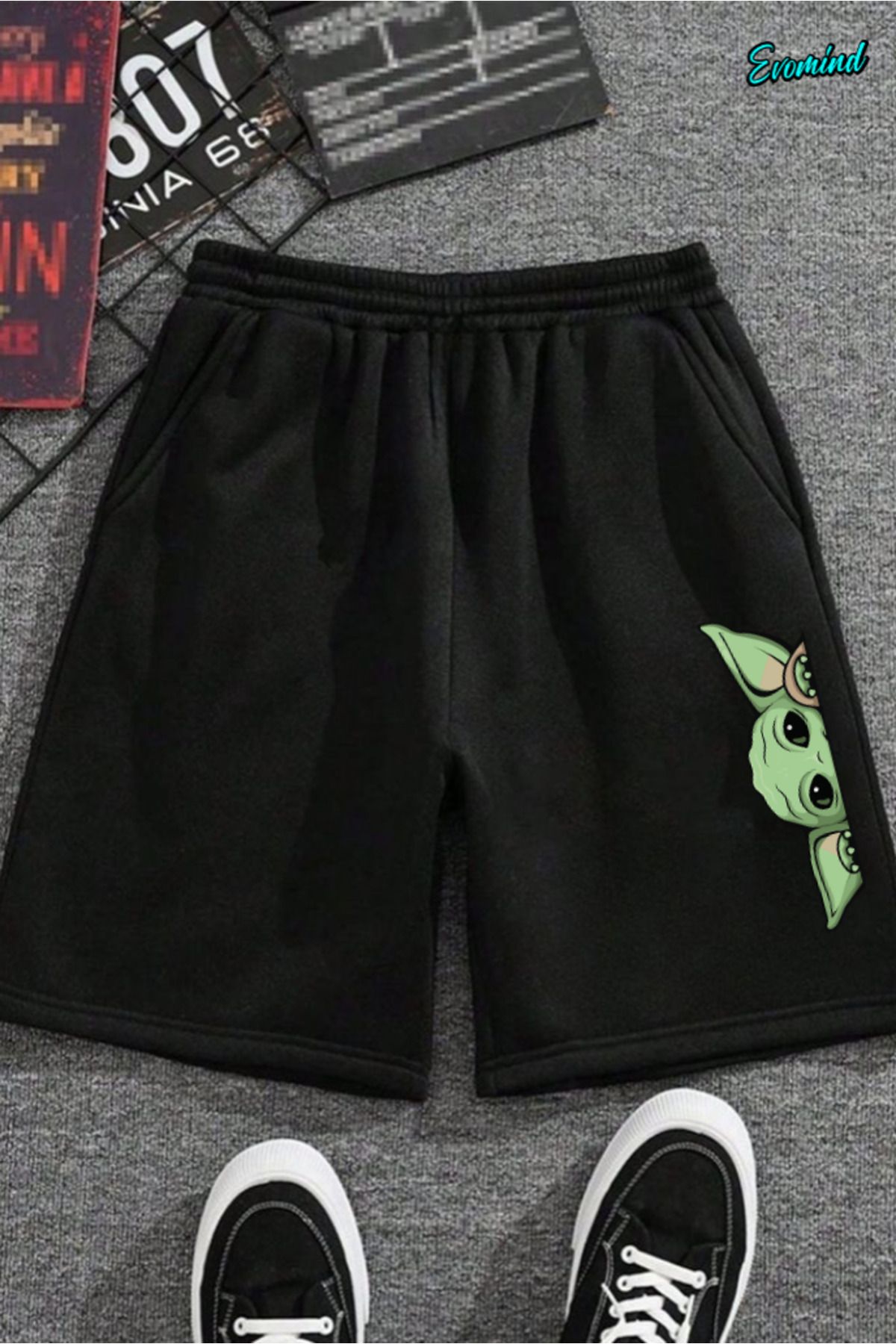 Evomind Baskılı Unisex Şort