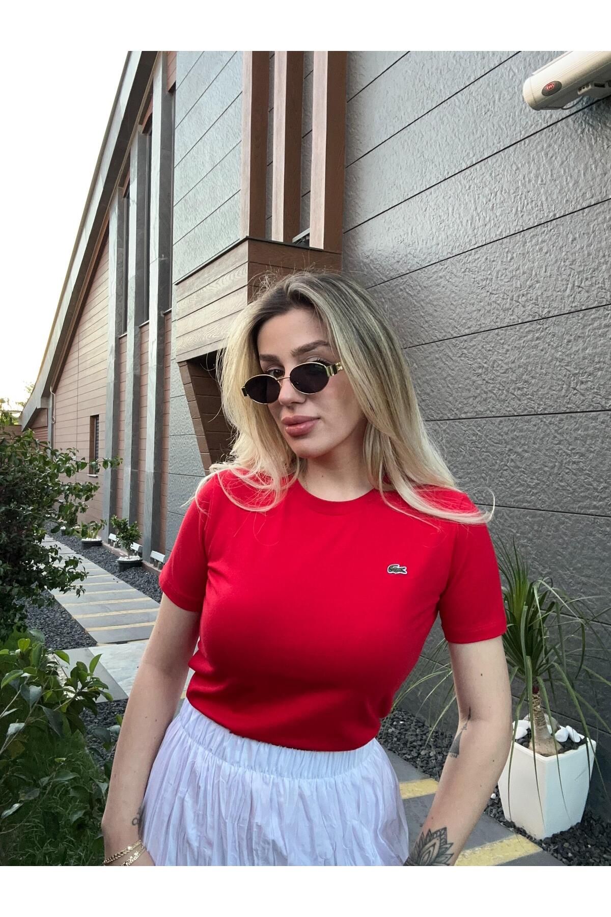 ecotique Marka Model Kırmızı Tshirt