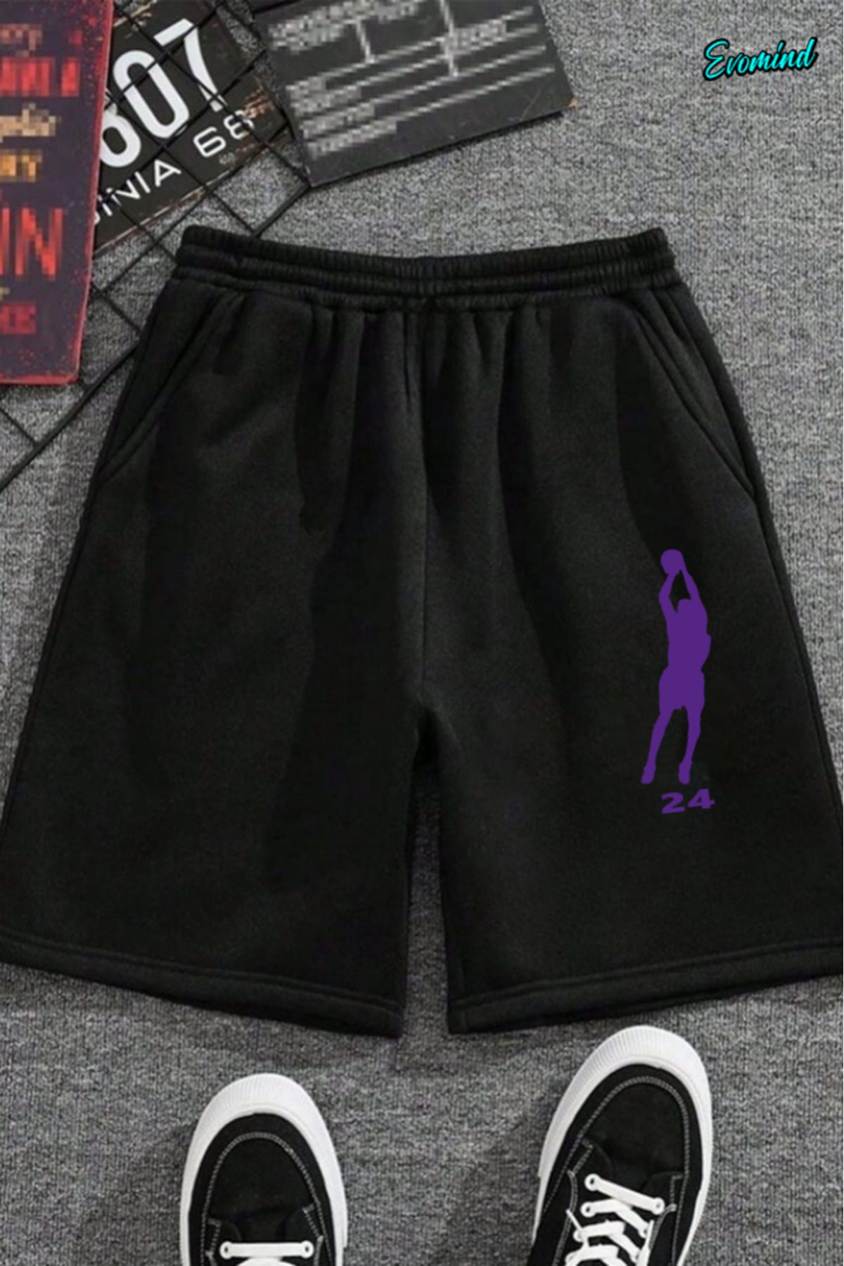 Evomind Baskılı Unisex Şort