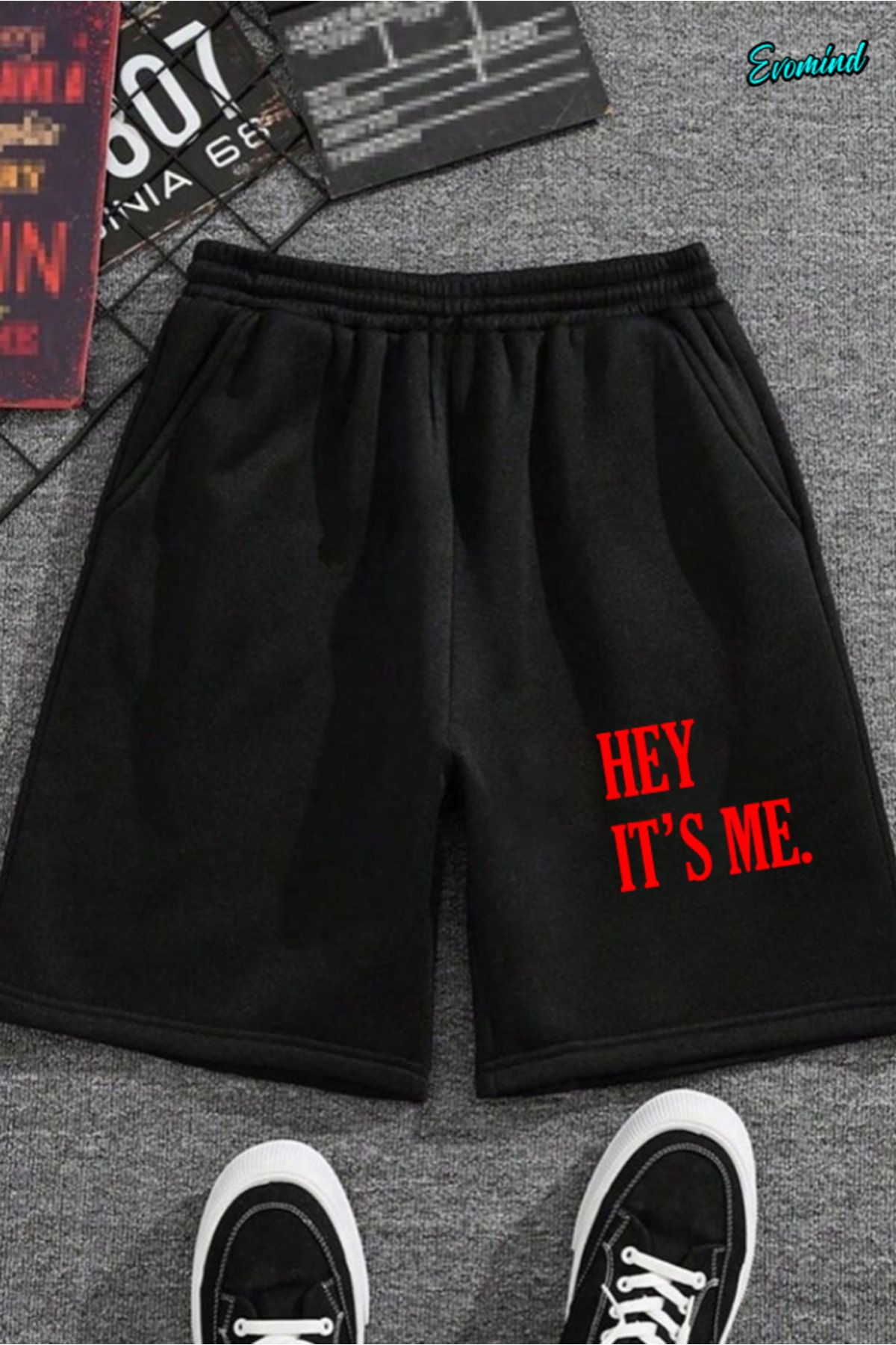 Evomind Baskılı Unisex Şort