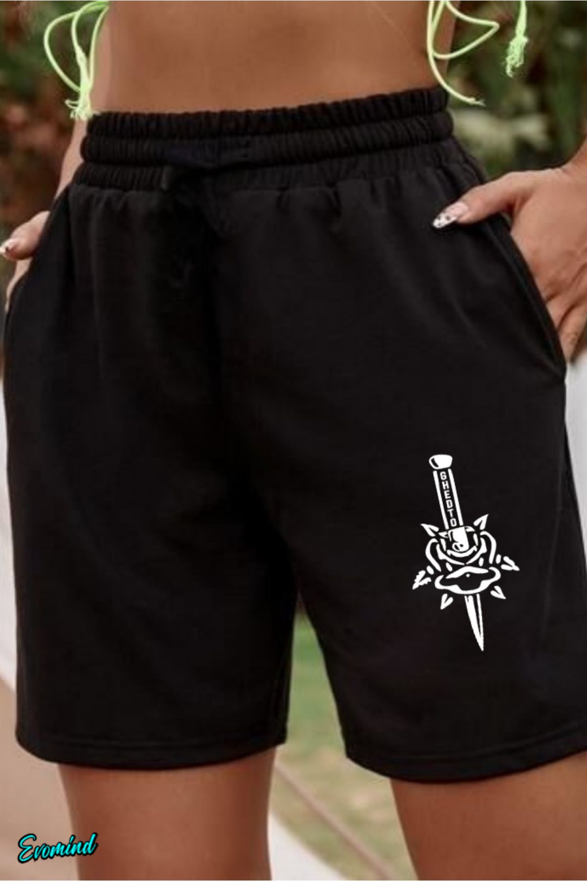 Evomind Baskılı Unisex Şort