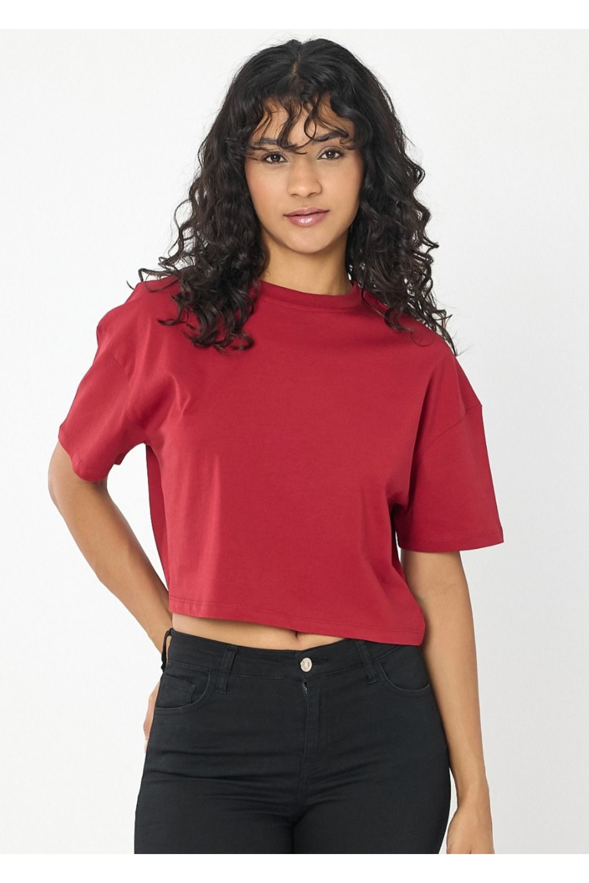 Qool Collection Yeni Sezon Oversize Crop