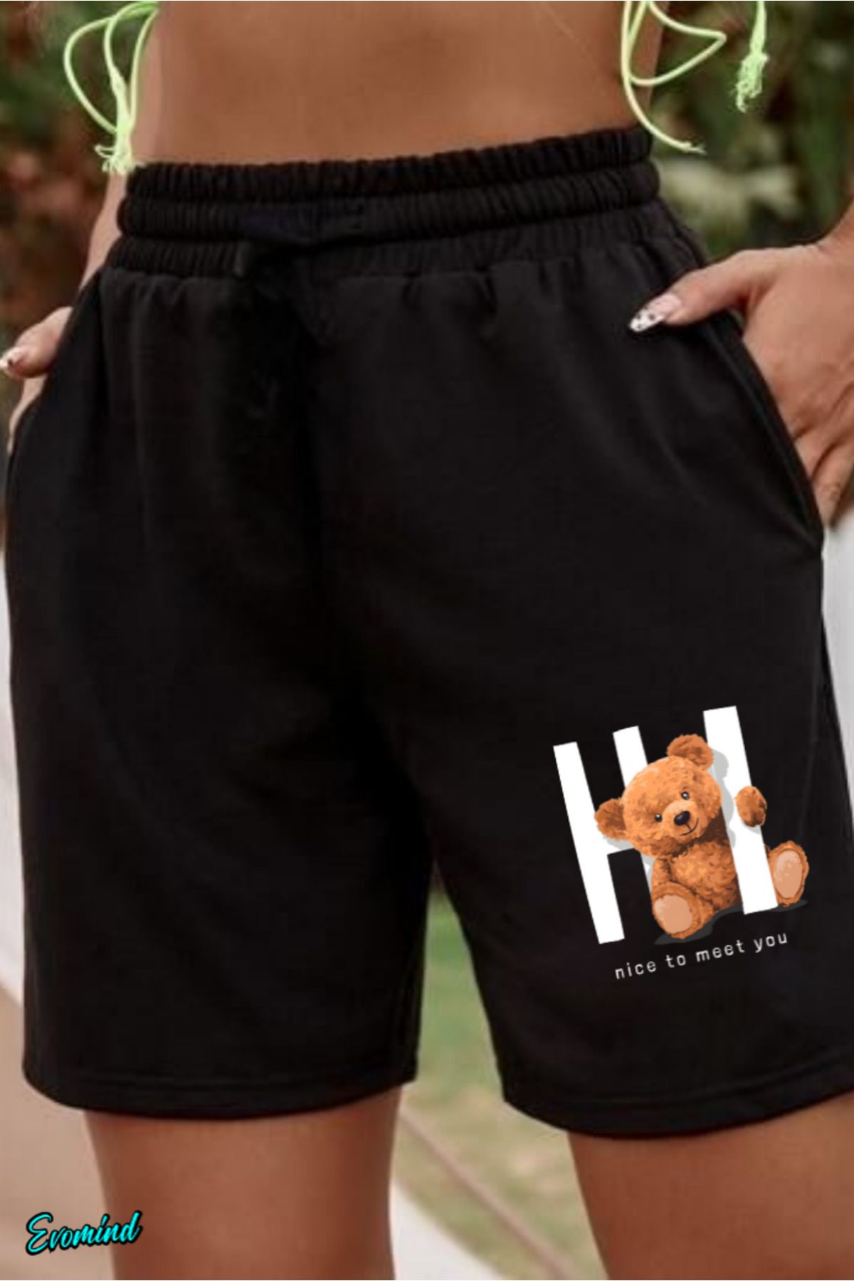 Evomind Baskılı Unisex Şort