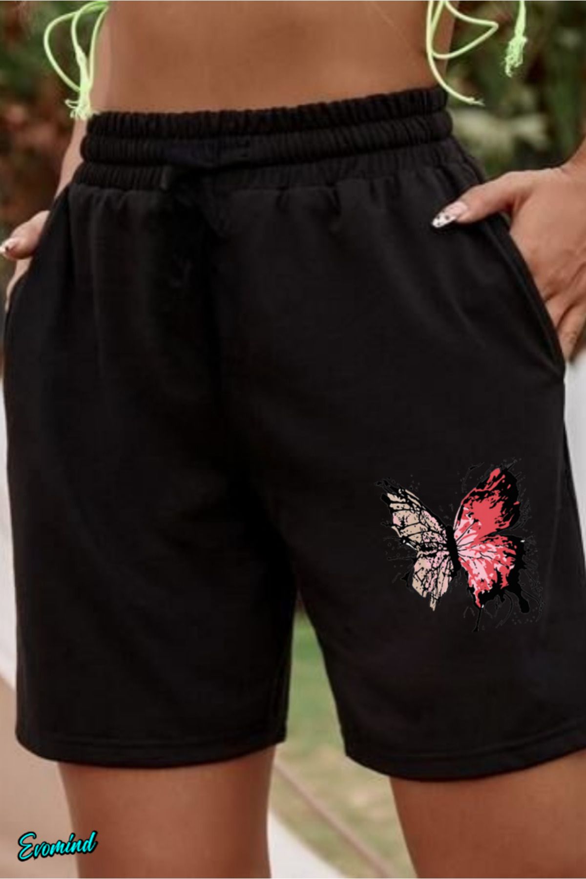 Evomind Baskılı Unisex Şort