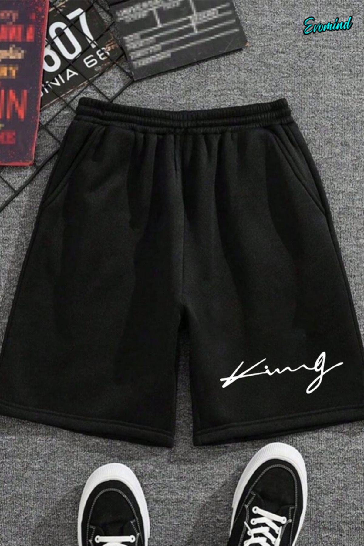 Evomind Baskılı Unisex Şort