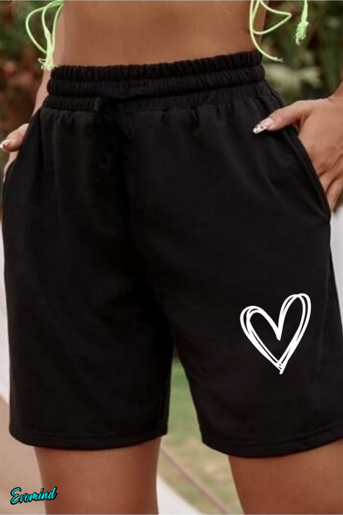 Evomind Baskılı Unisex Şort