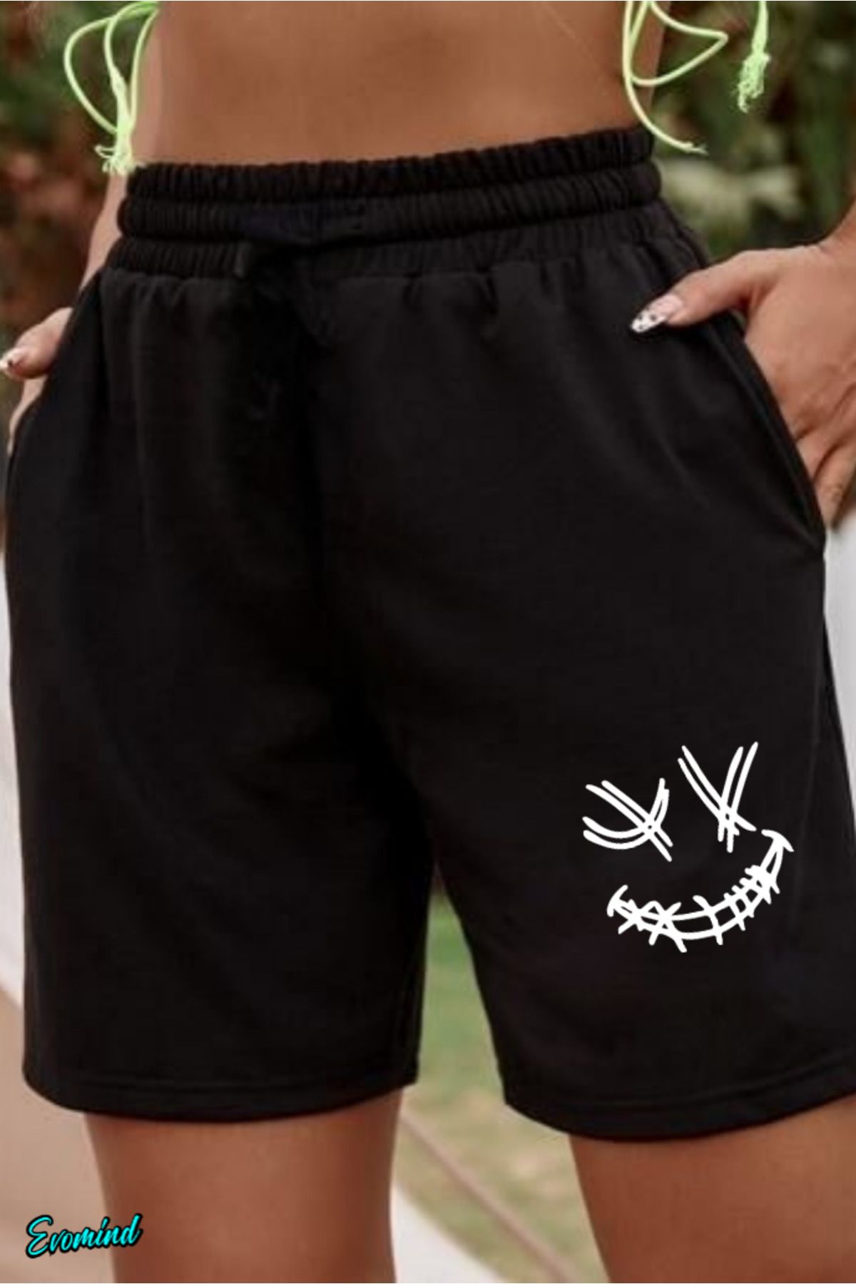 Evomind Baskılı Unisex Şort