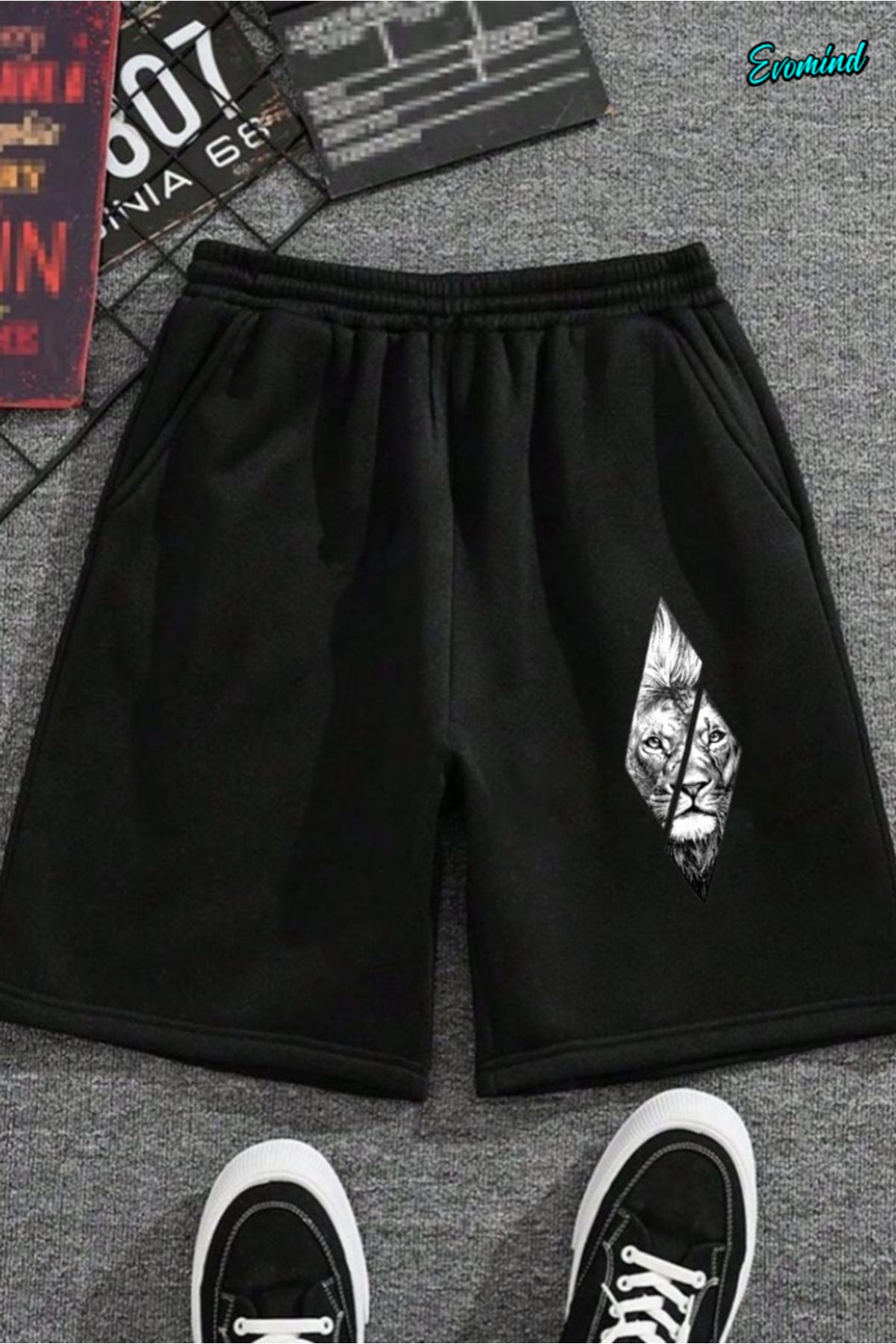 Evomind Baskılı Unisex Şort