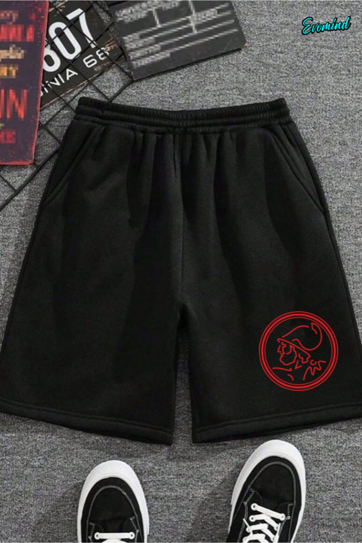 Evomind Baskılı Unisex Şort