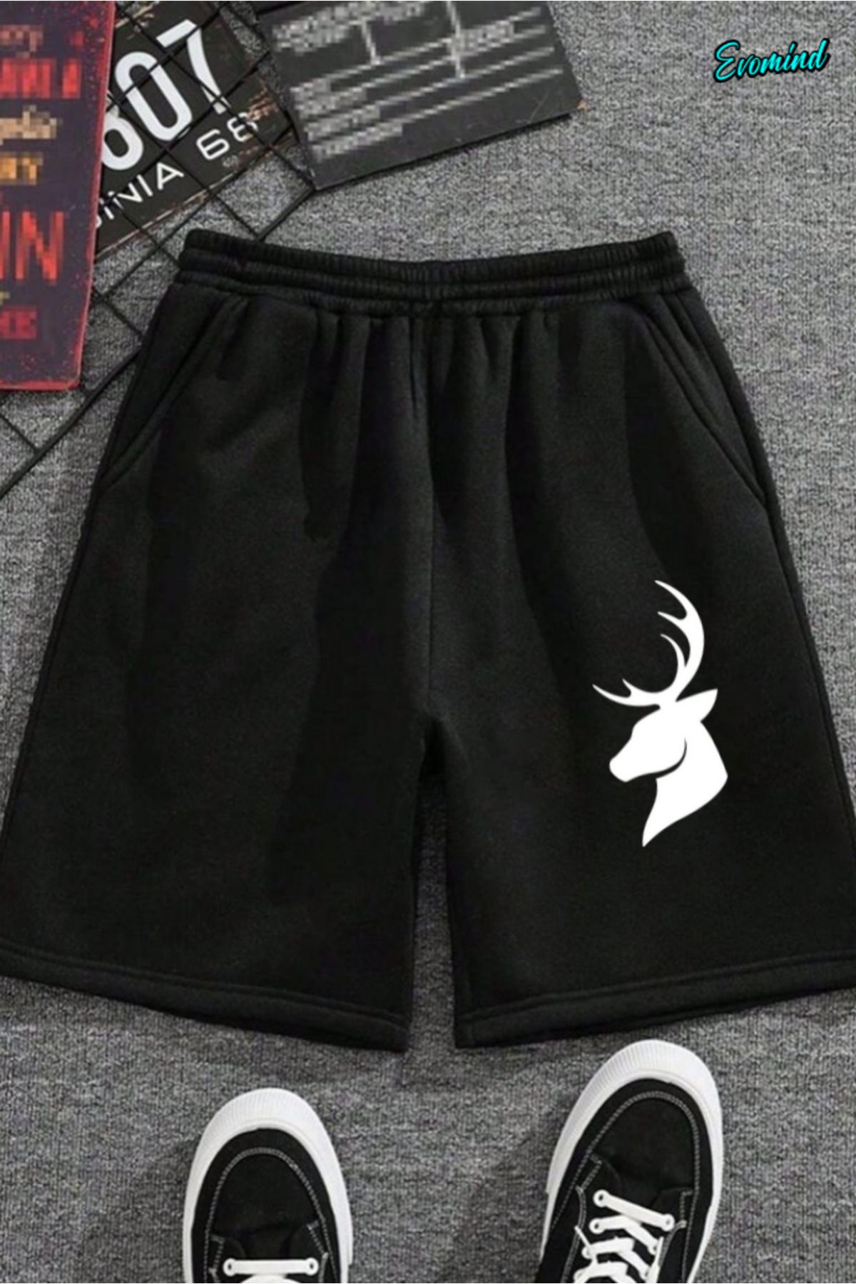 Evomind Baskılı Unisex Şort