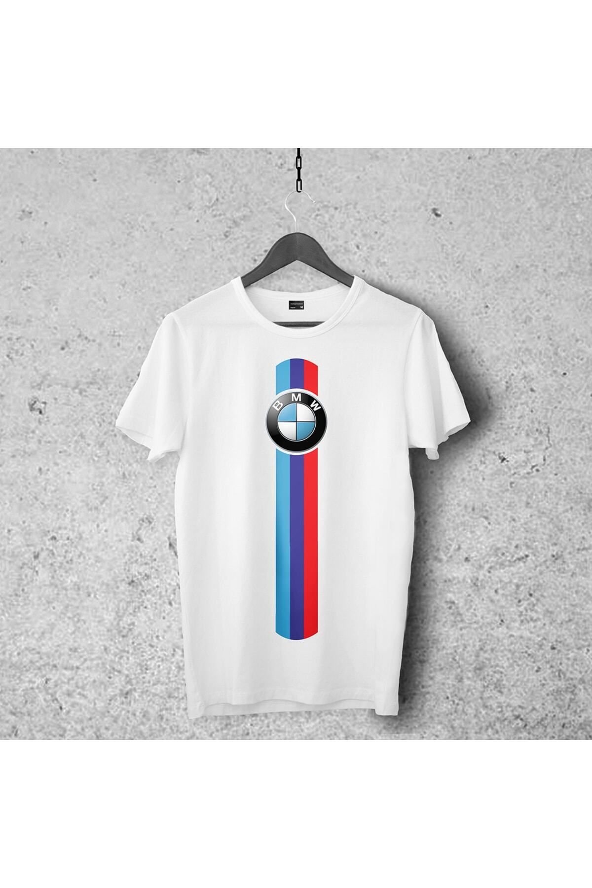 Pisa Art Bmw Amblem Tasarımlı Tshirt 13, Unisex Premium Çatlama Solma Yapmaz , Otomobil