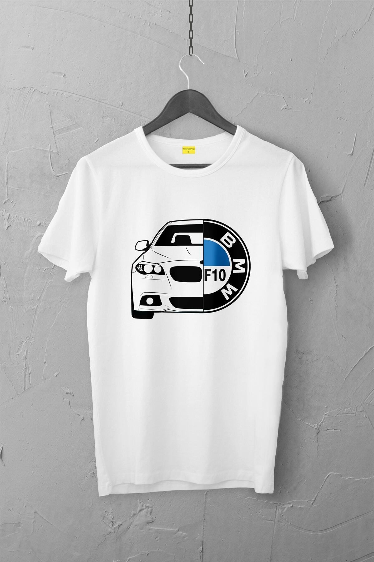 Pisa Art Bmw F10 Tasarımlı Tshirt , Unisex Premium, Çatlama Solma Yapmaz / Otomobil