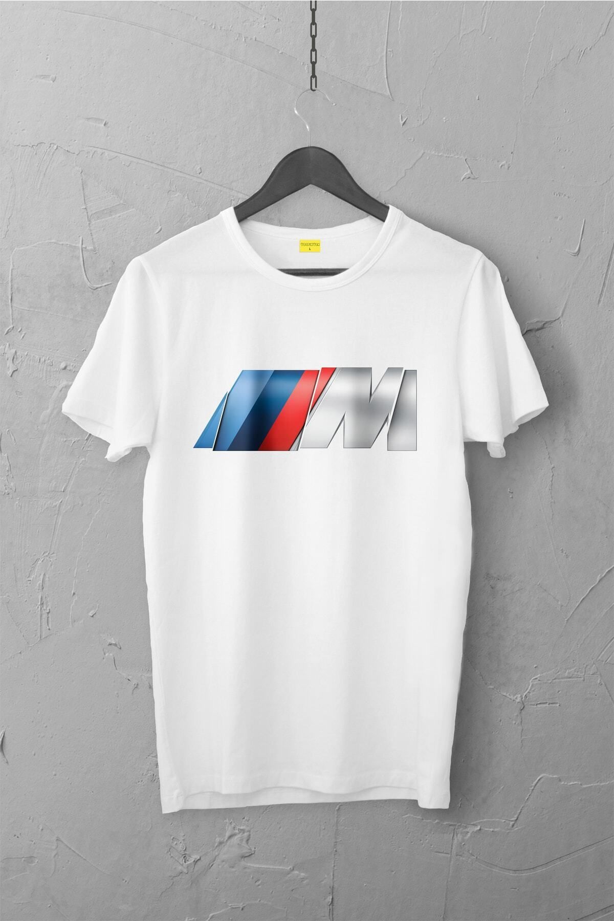 Pisa Art Bmw M Tasarımlı Tshirt , Unisex Premium, Çatlama Solma Yapmaz / Otomobil