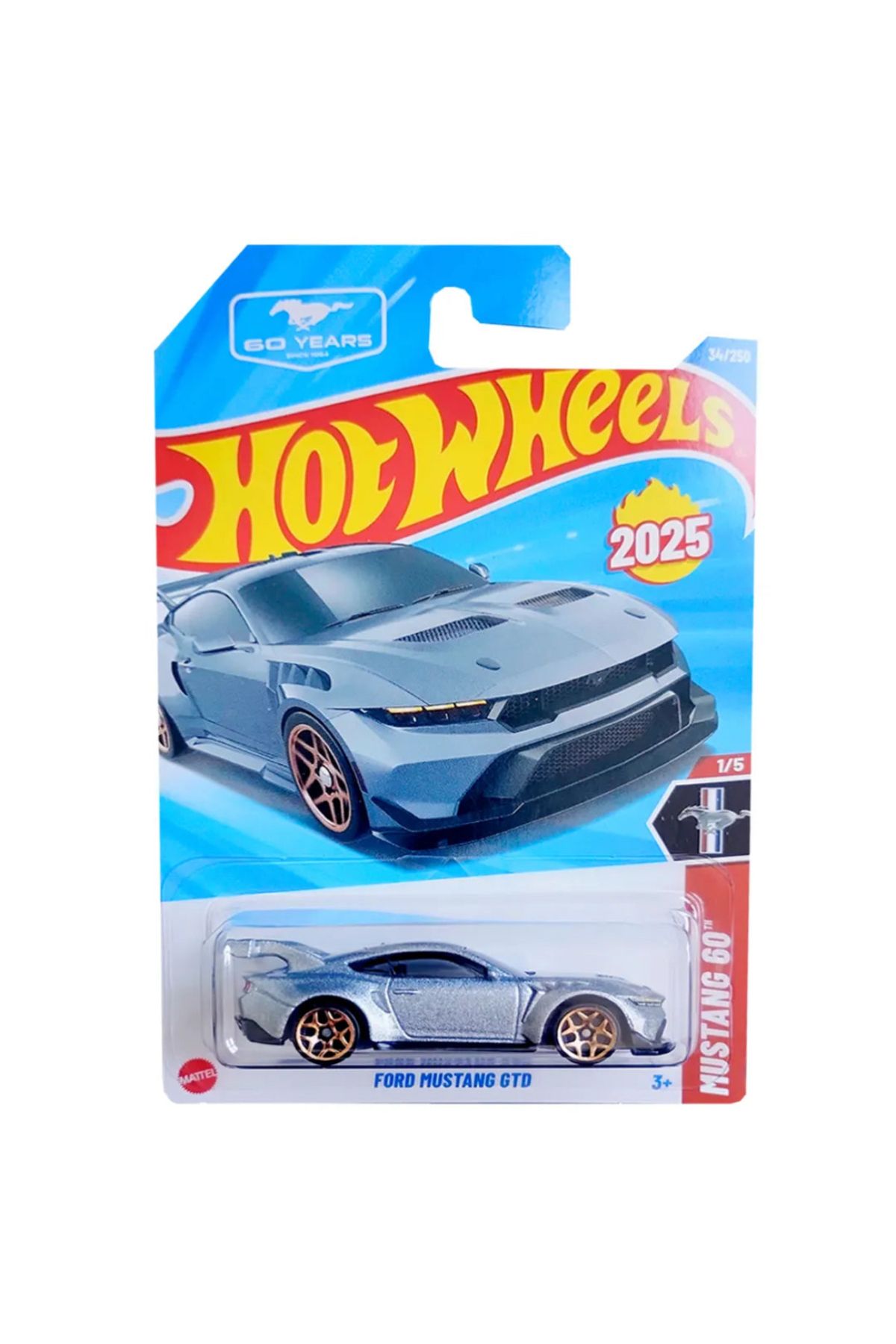 HOT WHEELS Ford Mustang GTD Uzun Kart Yurdışı Model Değerli Koleksiyonluk Araç