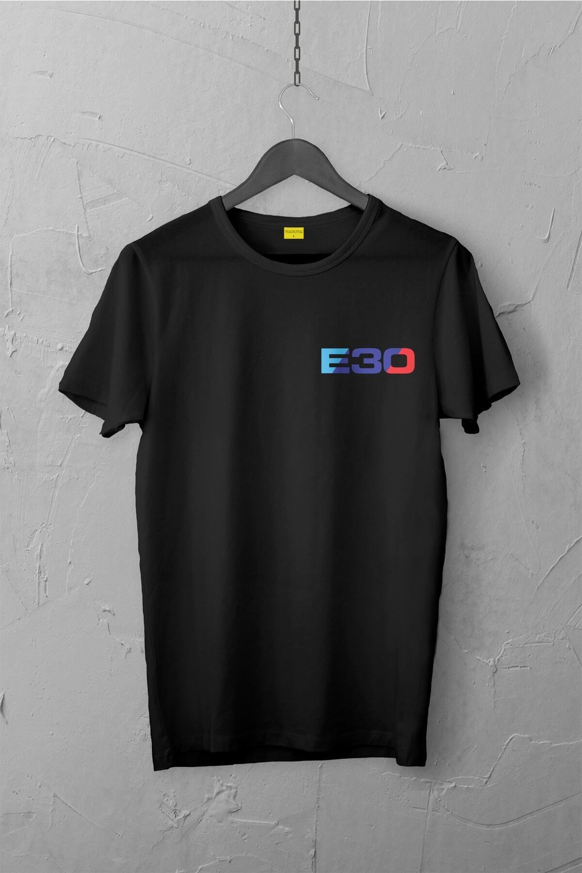 Pisa Art Bmw E30 Tasarımlı Tshirt , Unisex Premium, Çatlama Solma Yapmaz / Otomobil