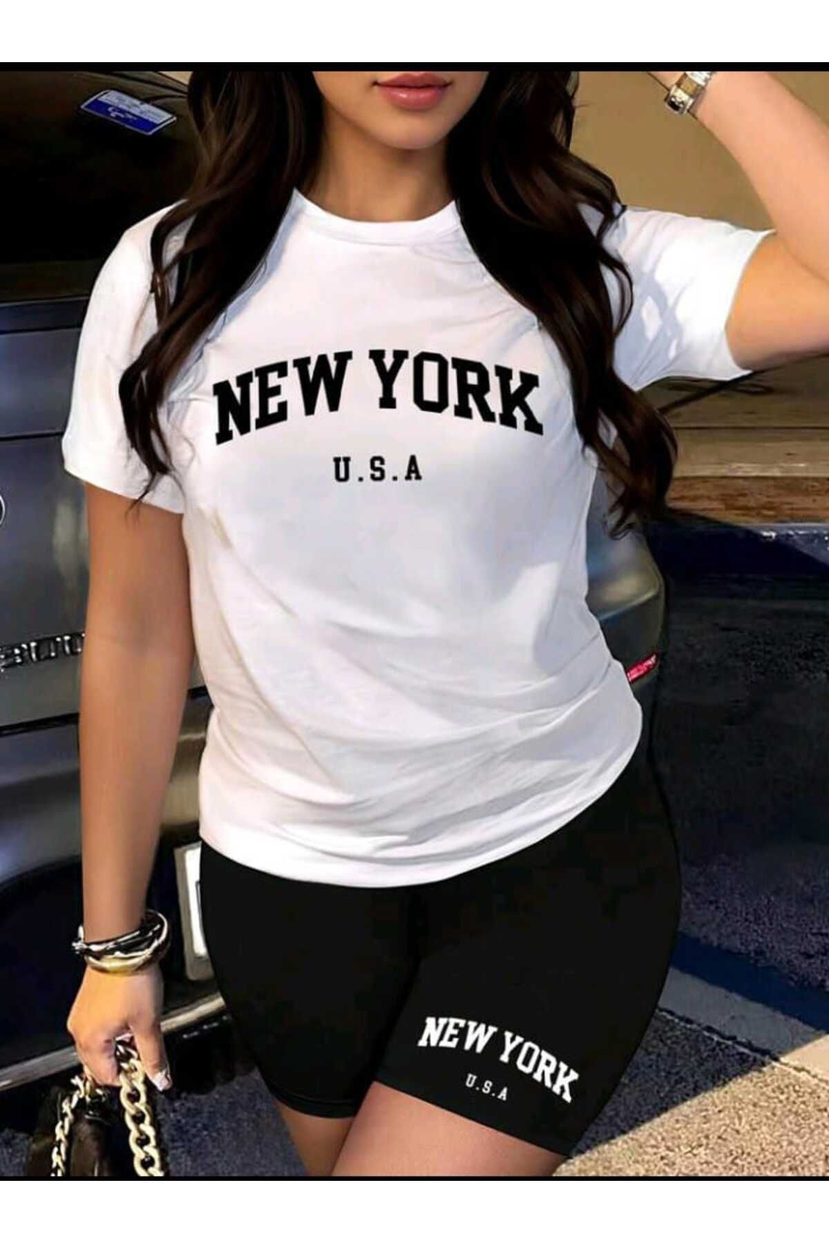mirantekstil Yeni sezon oversize baskılı t-shirt