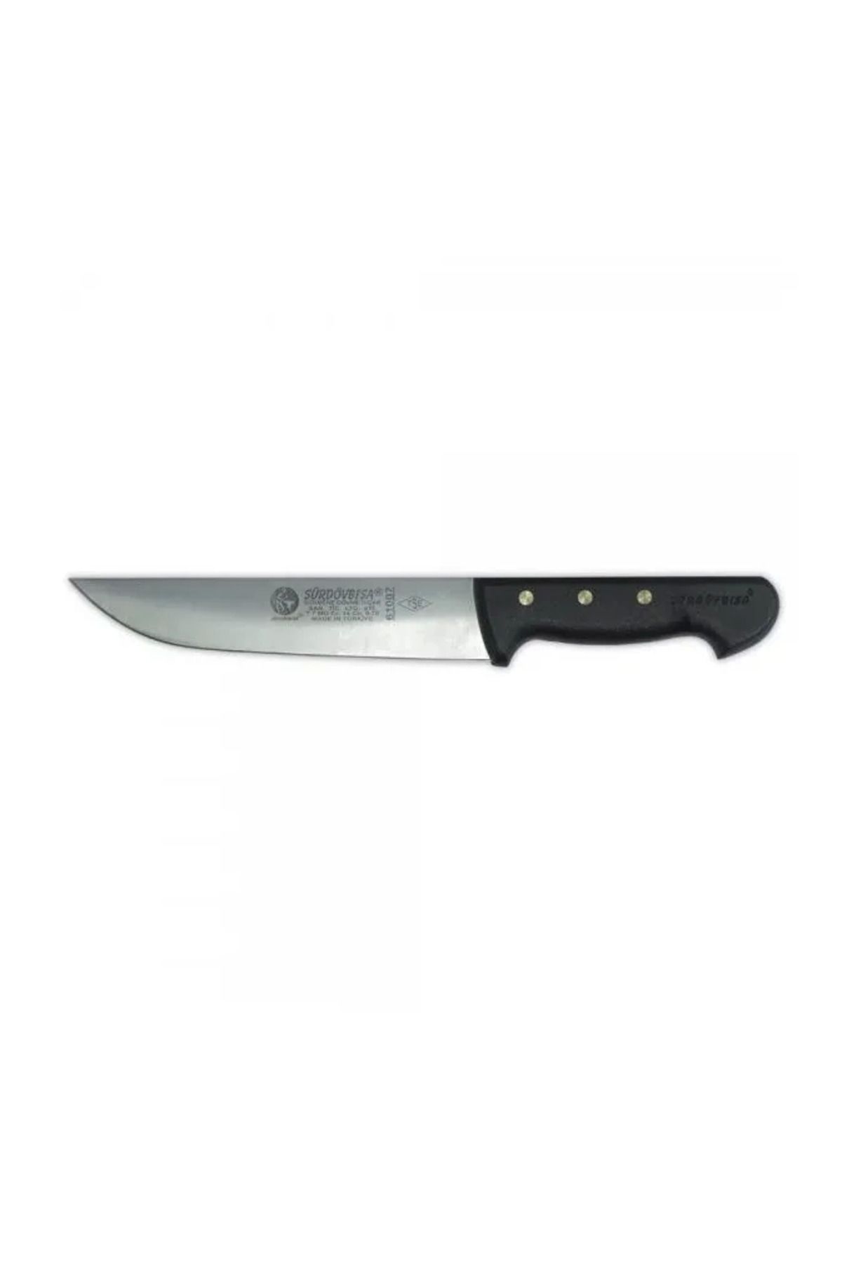 Belle Fusion Sürmene 61007 Kasap Bıçağı 18,5 Cm, Plastik Sap