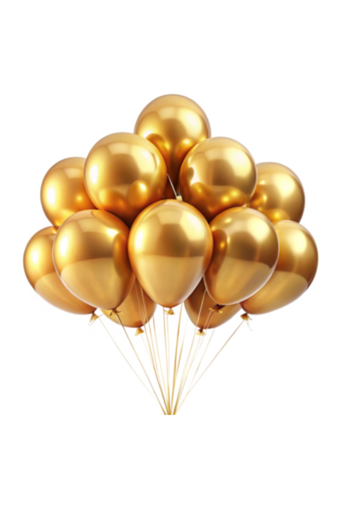 pellure Gemar 10 Adet Balon Metalik Renkler