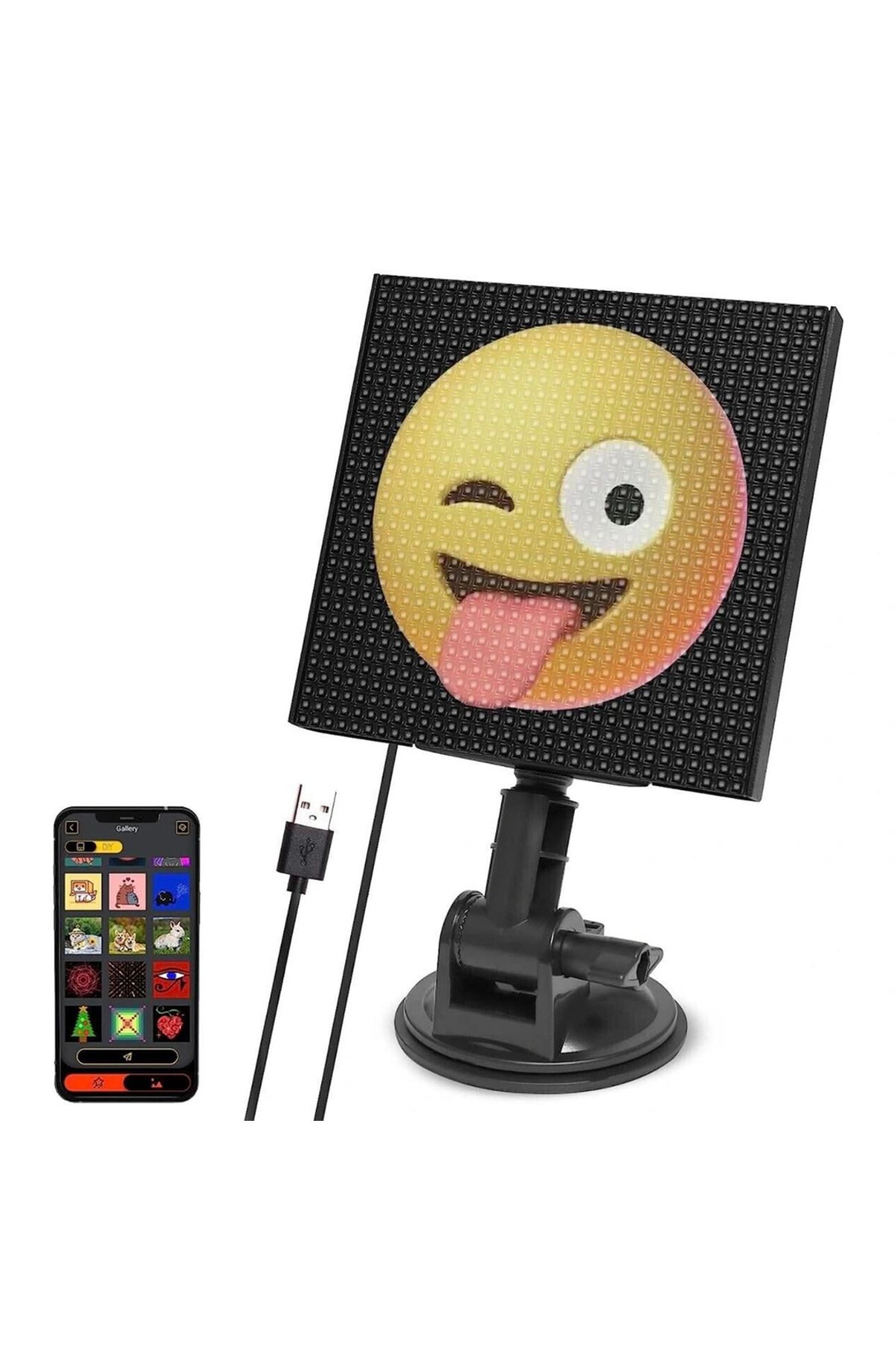 EGstore LEDLİ ARAÇ ARKA CAM İFADE EKRAN PANELİ (5047)