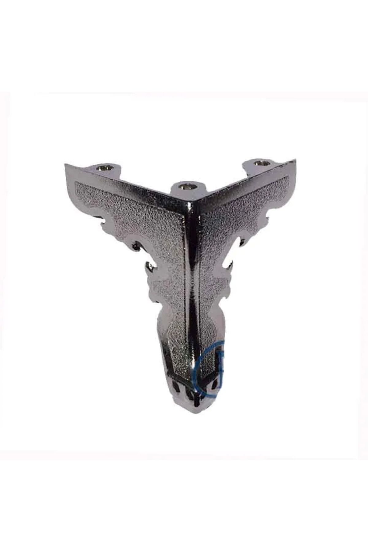 Belle Fusion Kelebek Ahşap, Sunta Sandık Ayağı, Kutu Ayak 5,5 Cm - Nikel