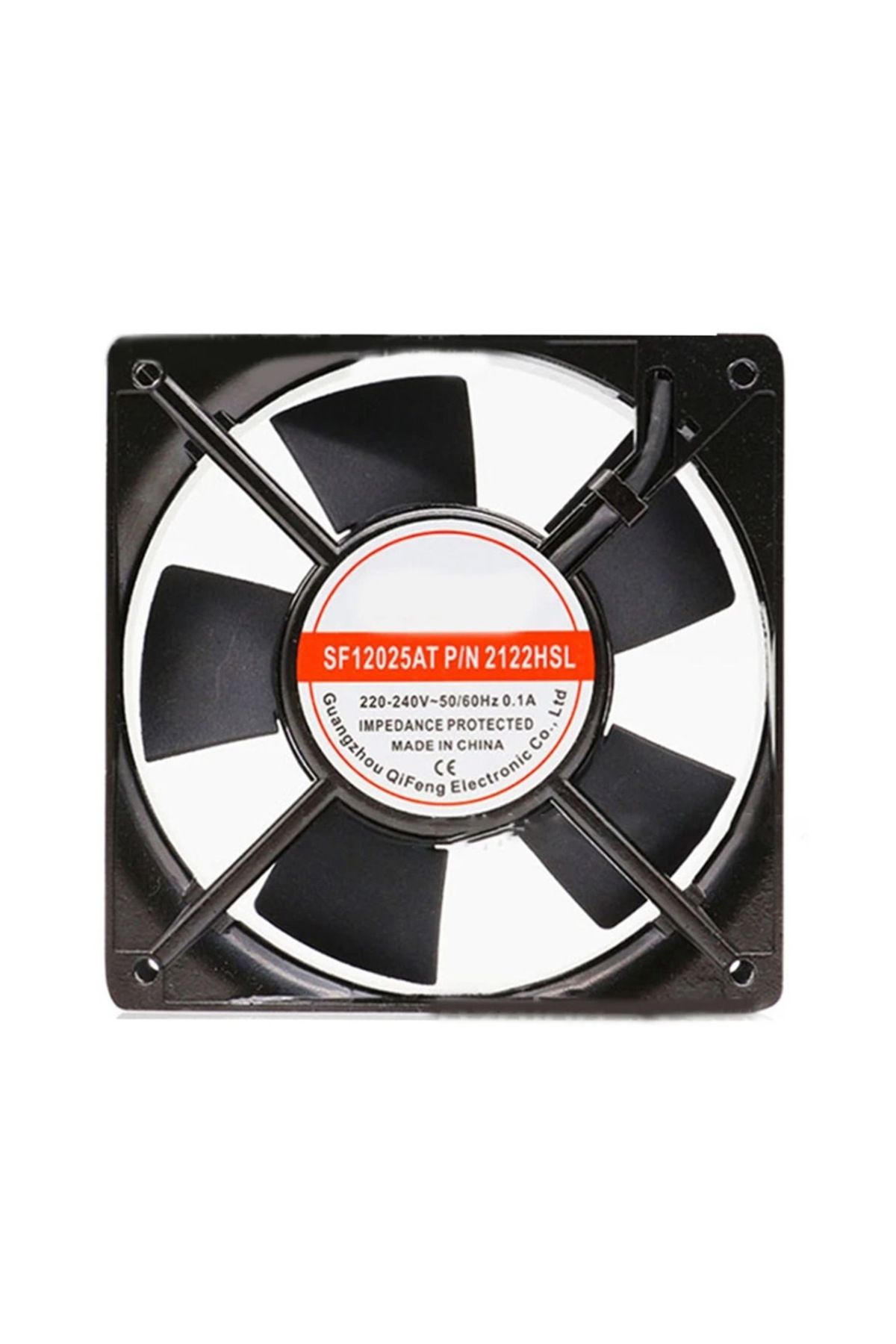Go İthalat 120X120X25 MM 220 VOLT METAL KASA FAN (4744)