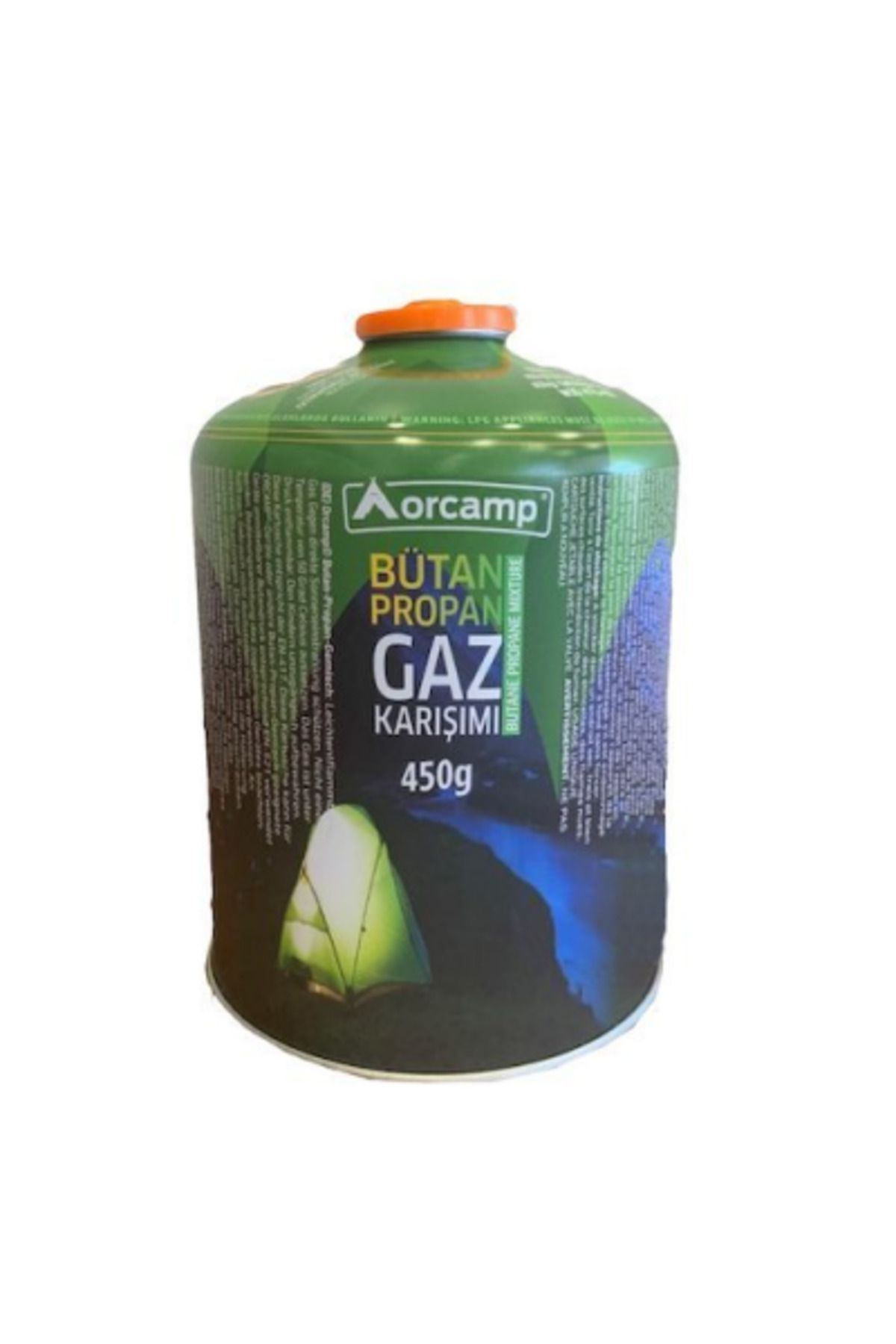 Vemora BÜYÜK TOMBUL BÜTAN PROPAN GAZ KARTUŞ KORE TİPİ OCAKLAR İÇİN 450GR (5166)