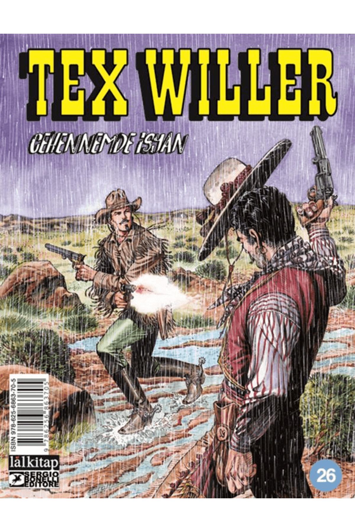 Lal Kitap Tex Willer Sayı 26 / Giorgio Giusfredi / Lal Kitap / 9786256863705