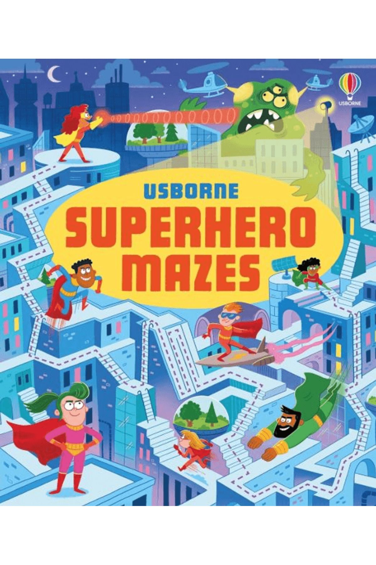 Usborne Superhero Mazes / Sam Smith / Usborne / 9781803709321