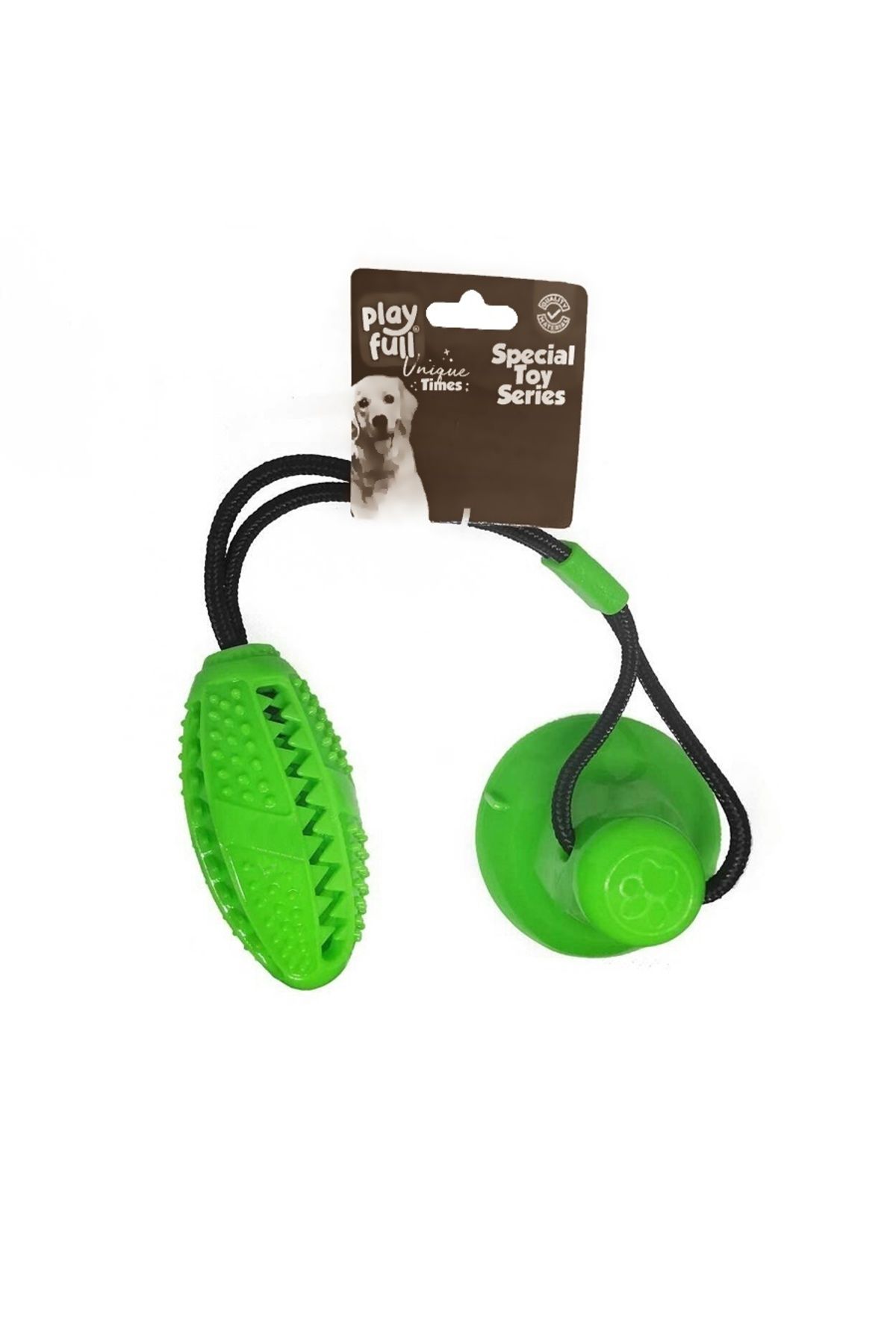 Vemora Playfull Yapışkanlı Ödül Hazneli Köpek Oyuncağı 5x12x56 Cm Yeşil