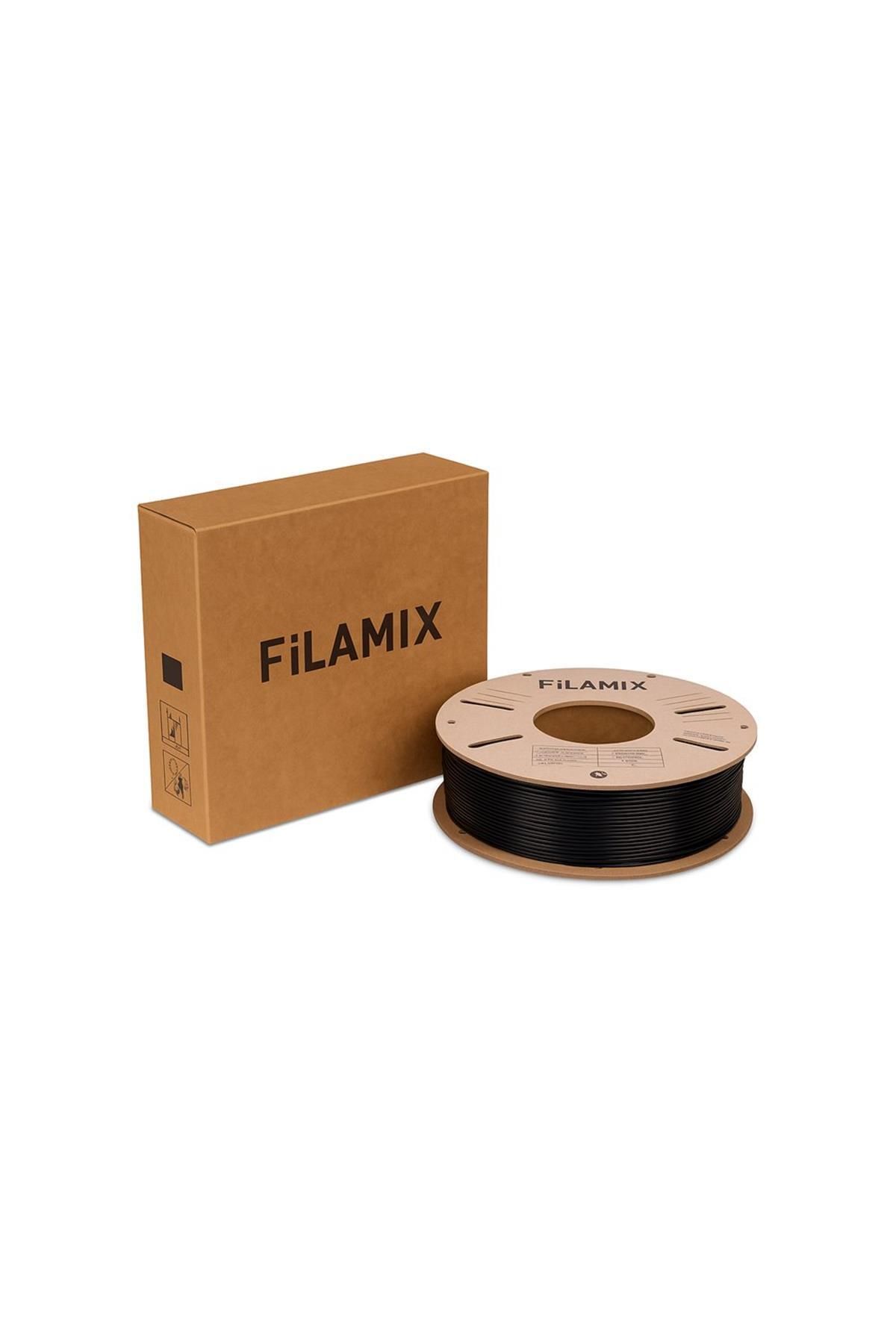 FİLAMİX Urhanshop Filamix Tpu Siyah Filament 175mm Esnek Filament