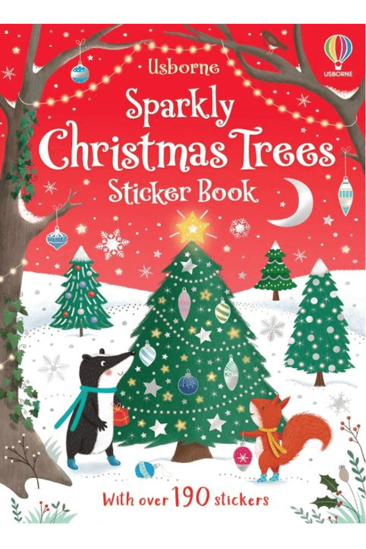 Usborne Sparkly Christmas Trees / Jessica Greenwell / Usborne / 9781803700847