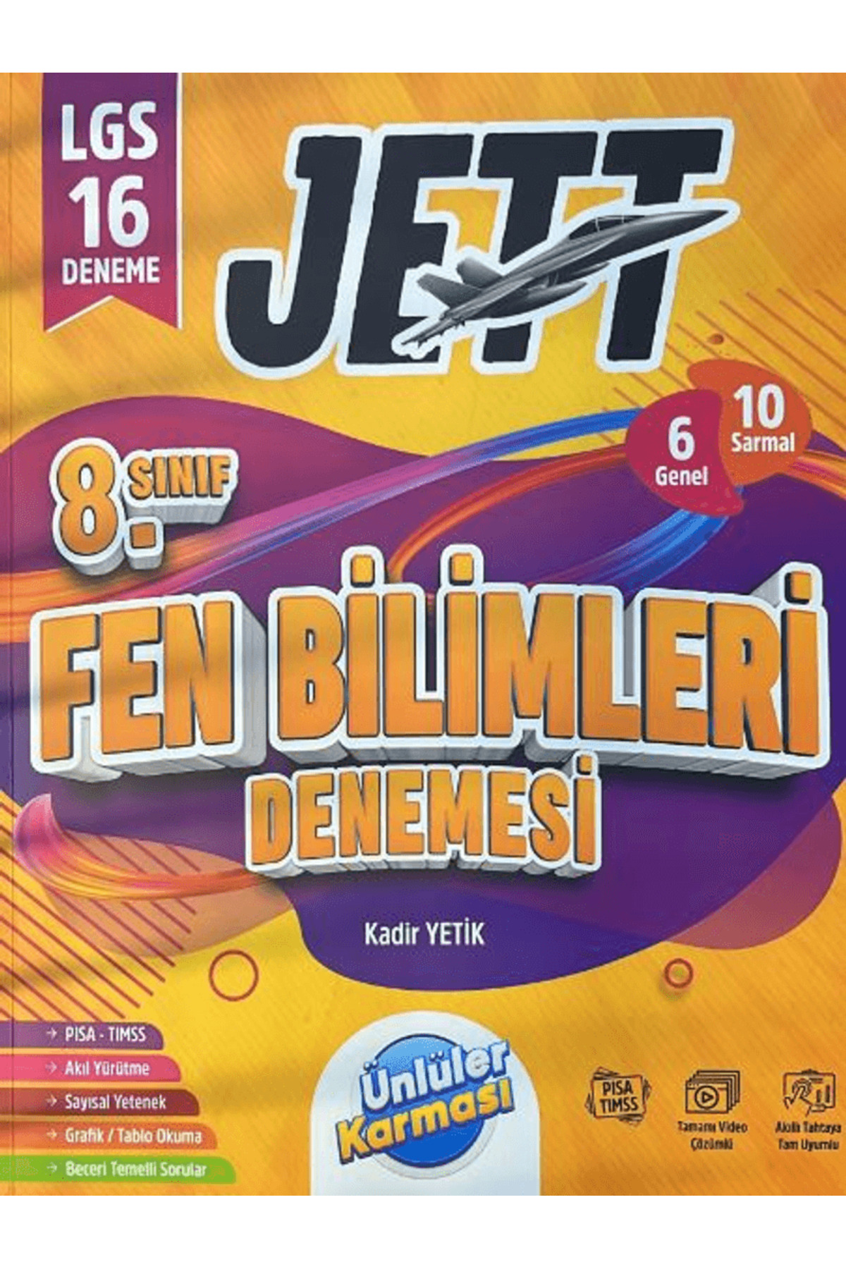 Ünlüler Karması 8. Sınıf Jett Fen Bilimleri 16 Deneme / Kolektif